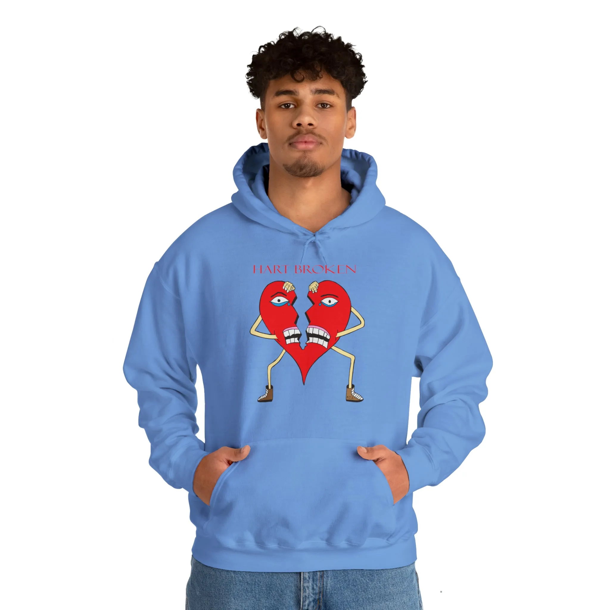 Heart Broken Heavy Blend™ Hooded Sweatshirt