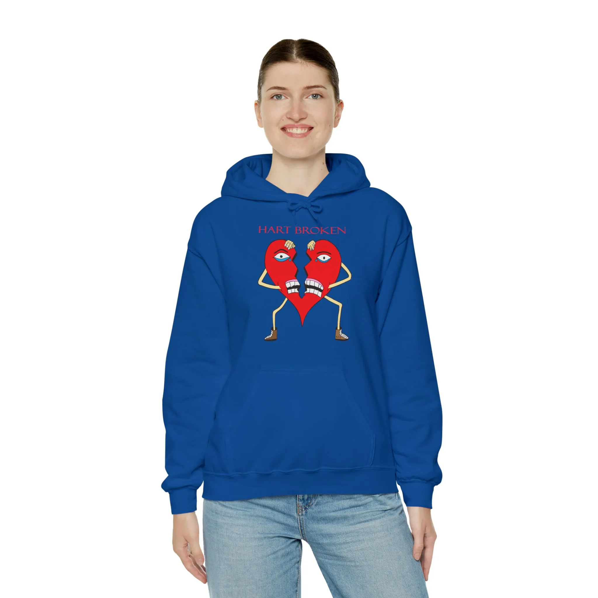 Heart Broken Heavy Blend™ Hooded Sweatshirt