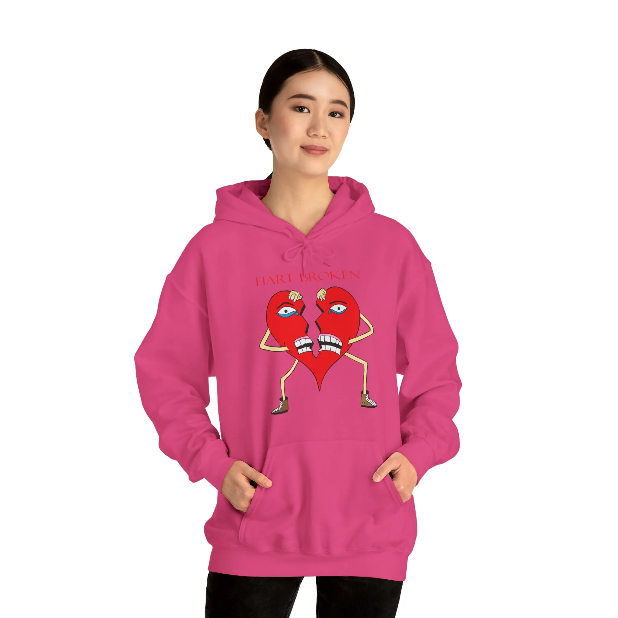 Heart Broken Heavy Blend™ Hooded Sweatshirt