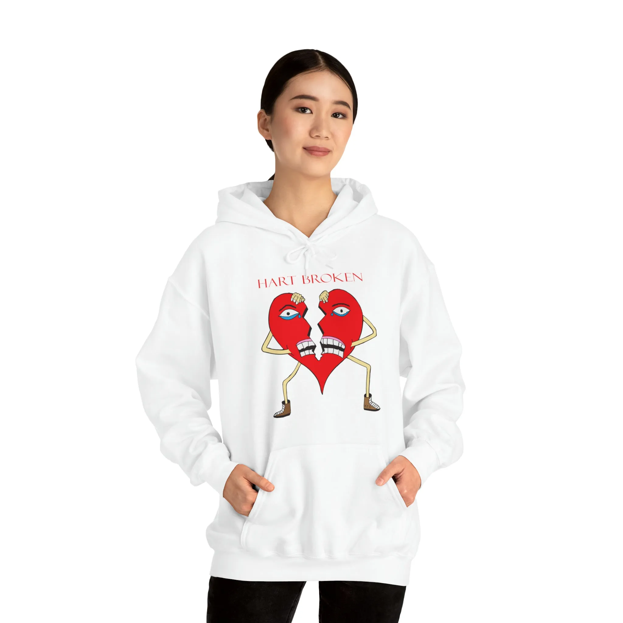 Heart Broken Heavy Blend™ Hooded Sweatshirt