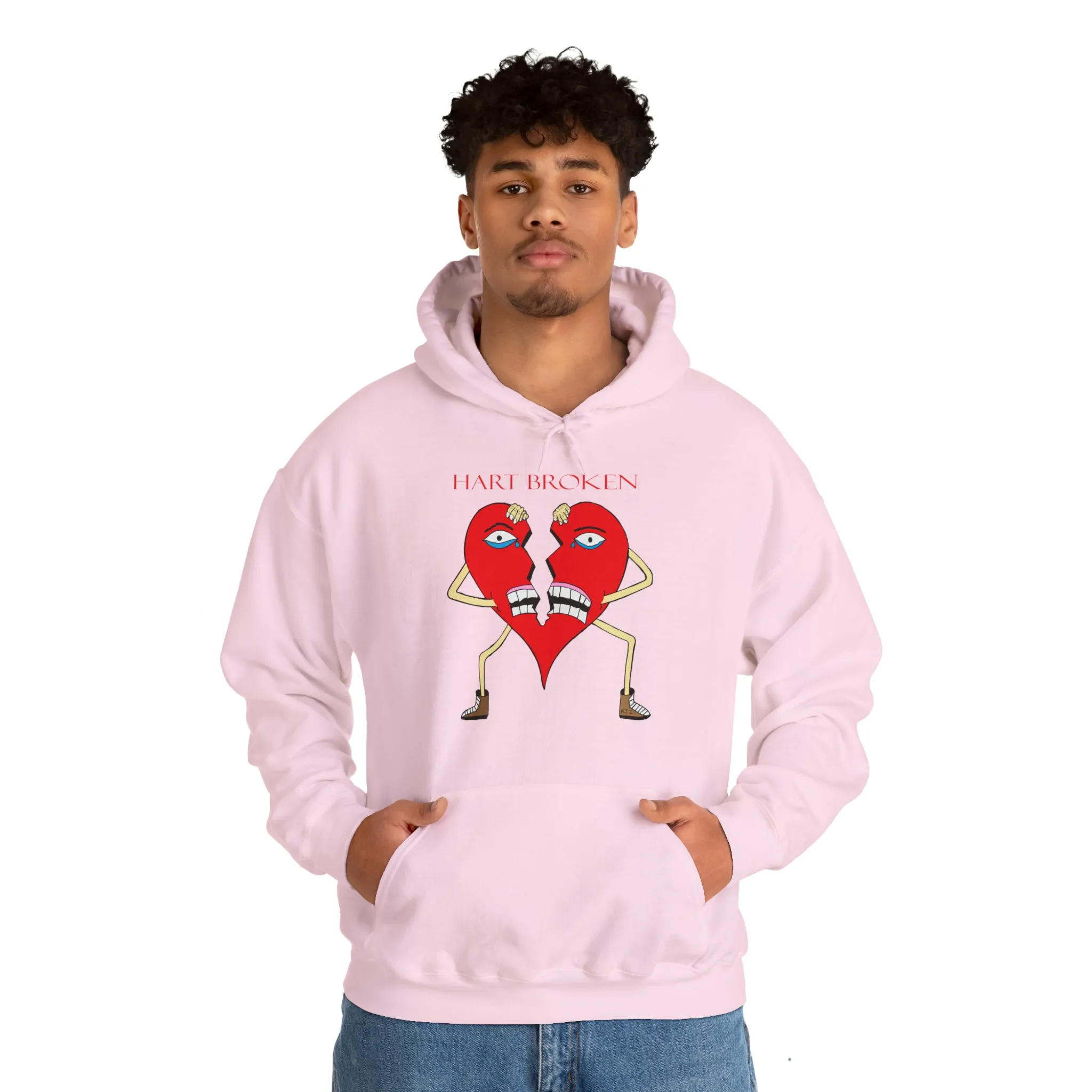 Heart Broken Heavy Blend™ Hooded Sweatshirt