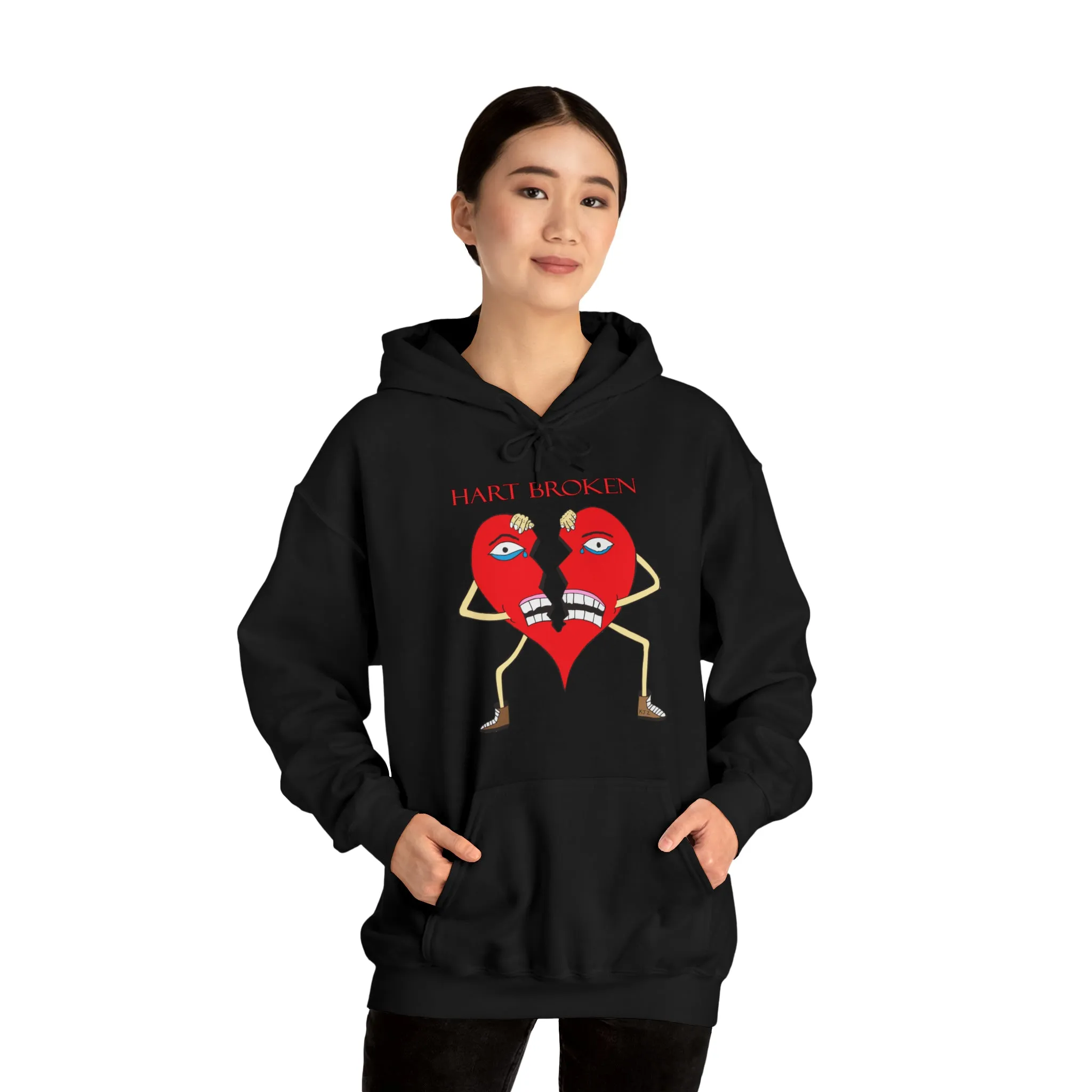 Heart Broken Heavy Blend™ Hooded Sweatshirt