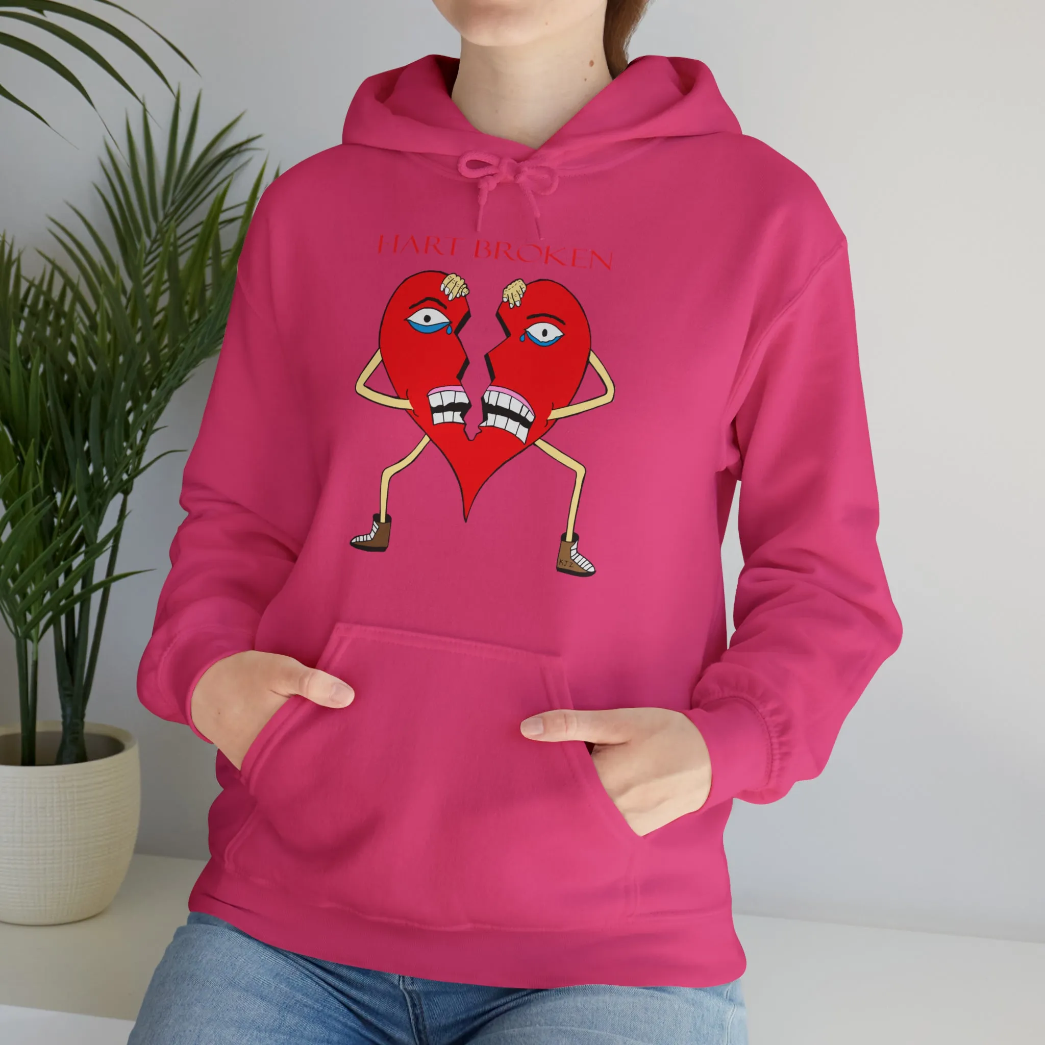 Heart Broken Heavy Blend™ Hooded Sweatshirt