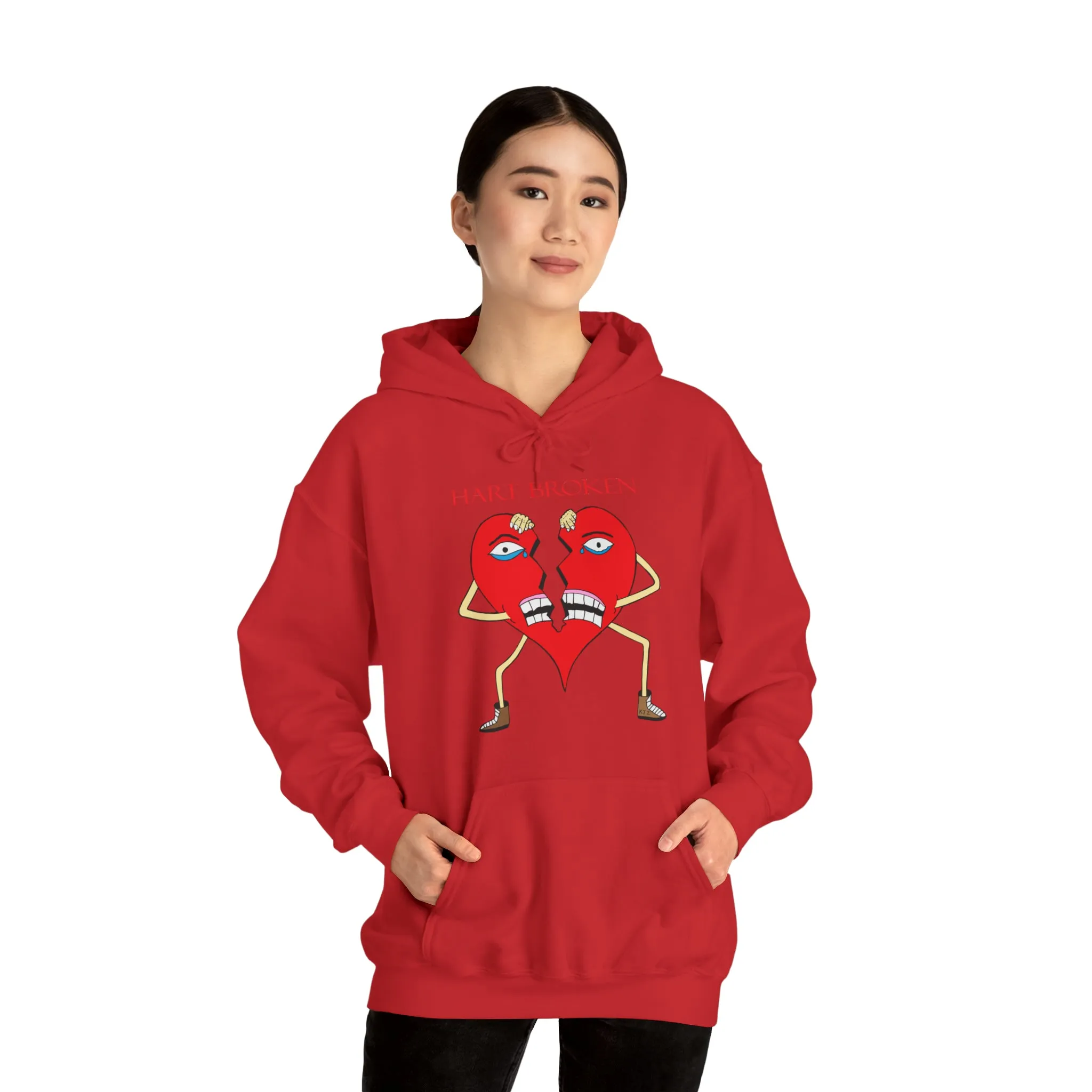 Heart Broken Heavy Blend™ Hooded Sweatshirt