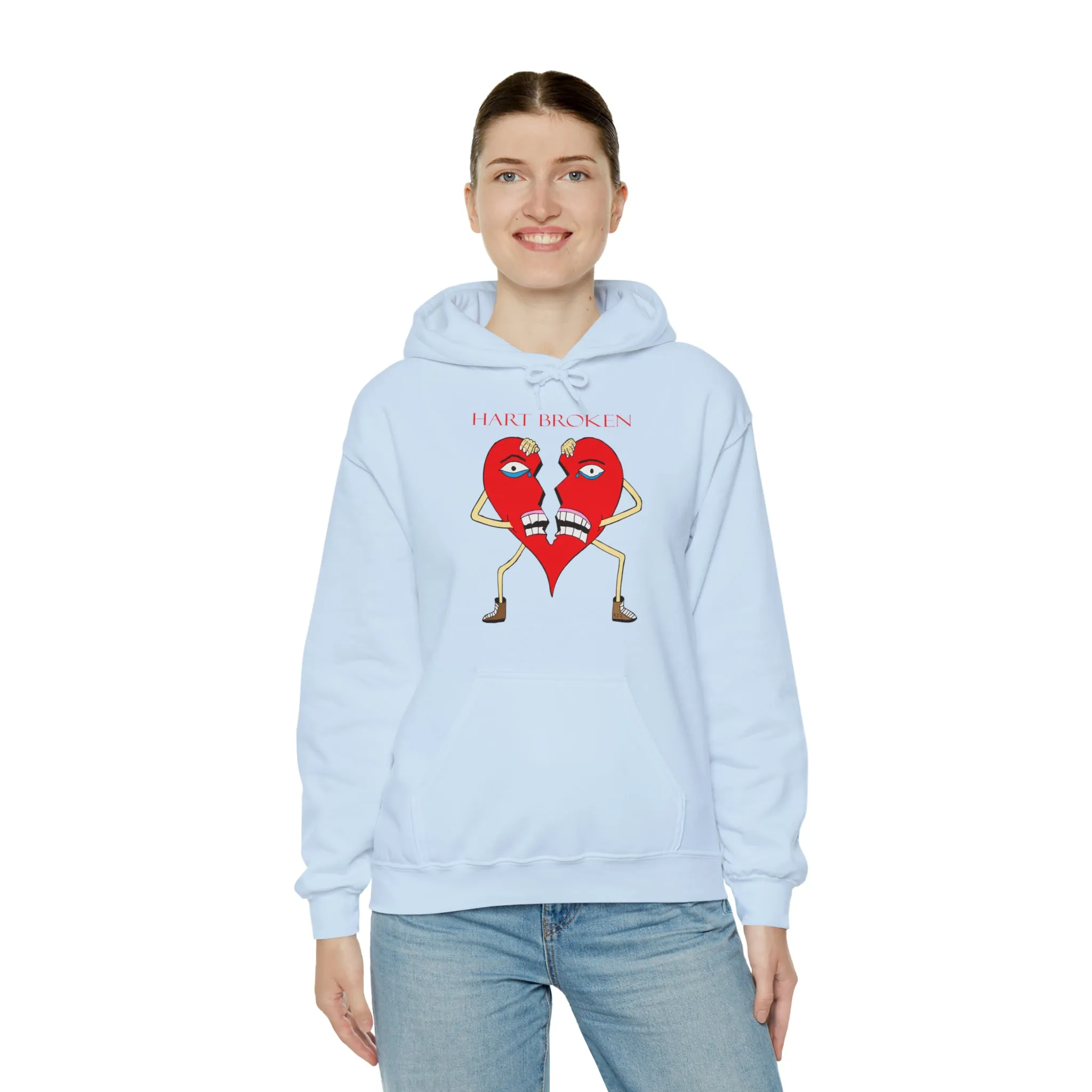 Heart Broken Heavy Blend™ Hooded Sweatshirt