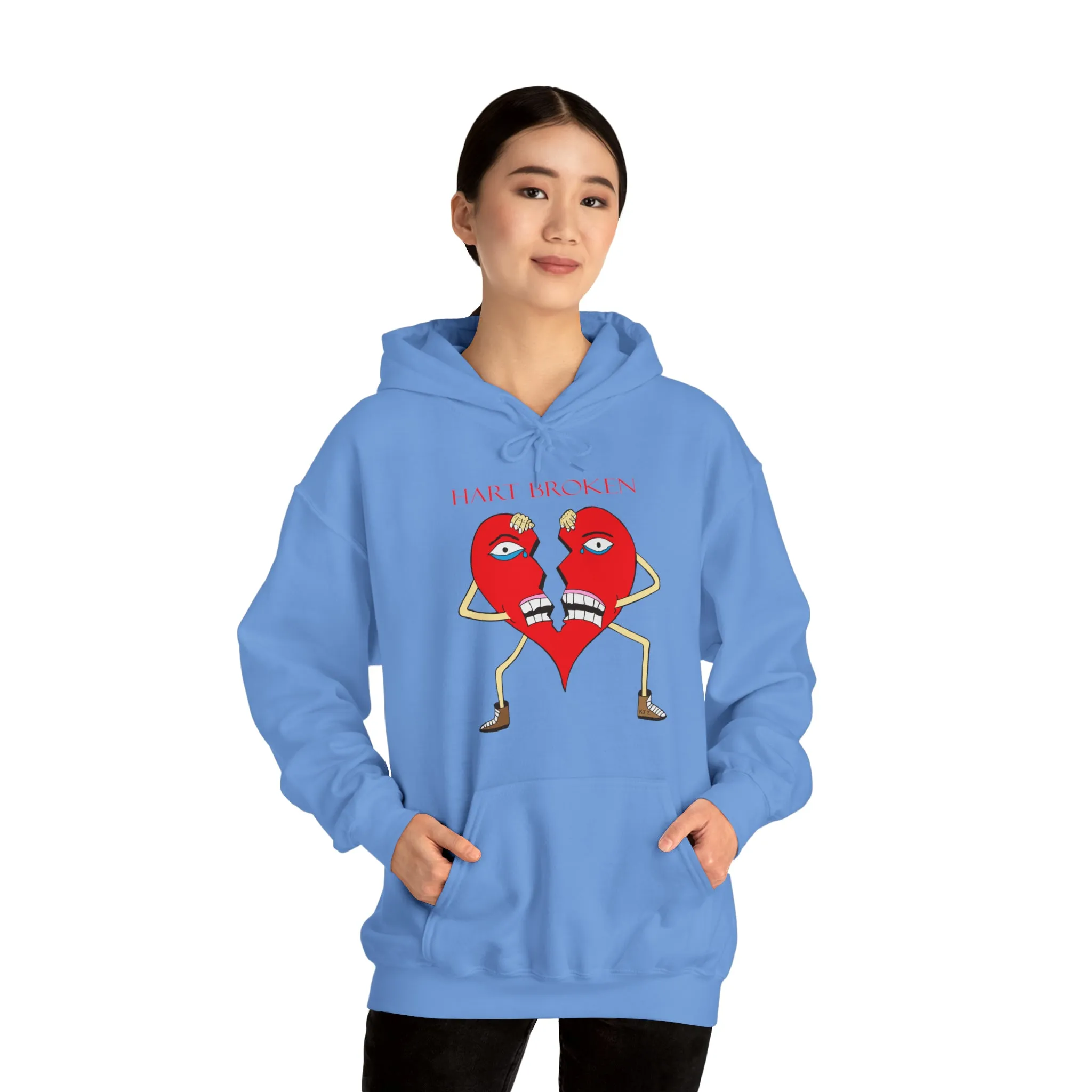 Heart Broken Heavy Blend™ Hooded Sweatshirt