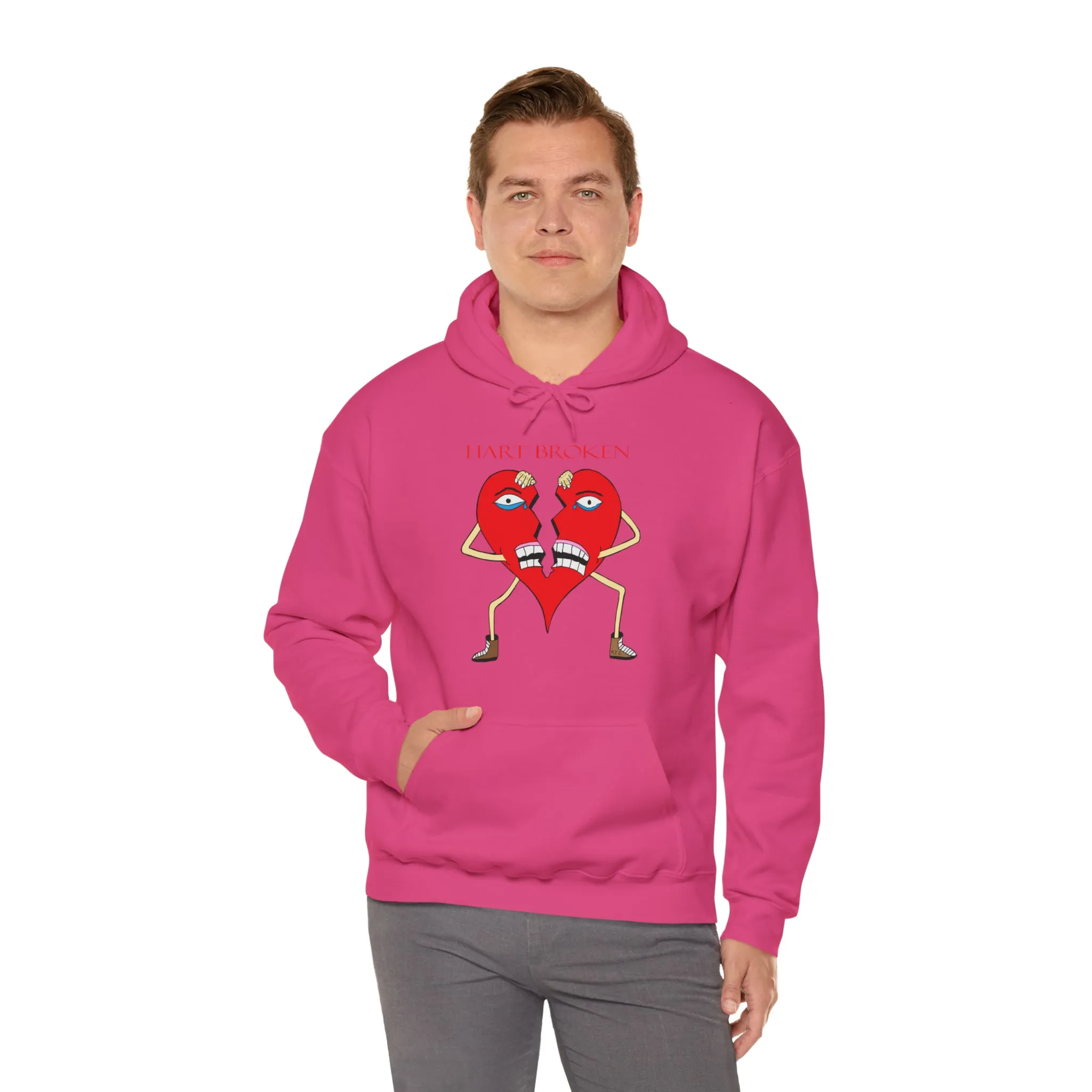 Heart Broken Heavy Blend™ Hooded Sweatshirt