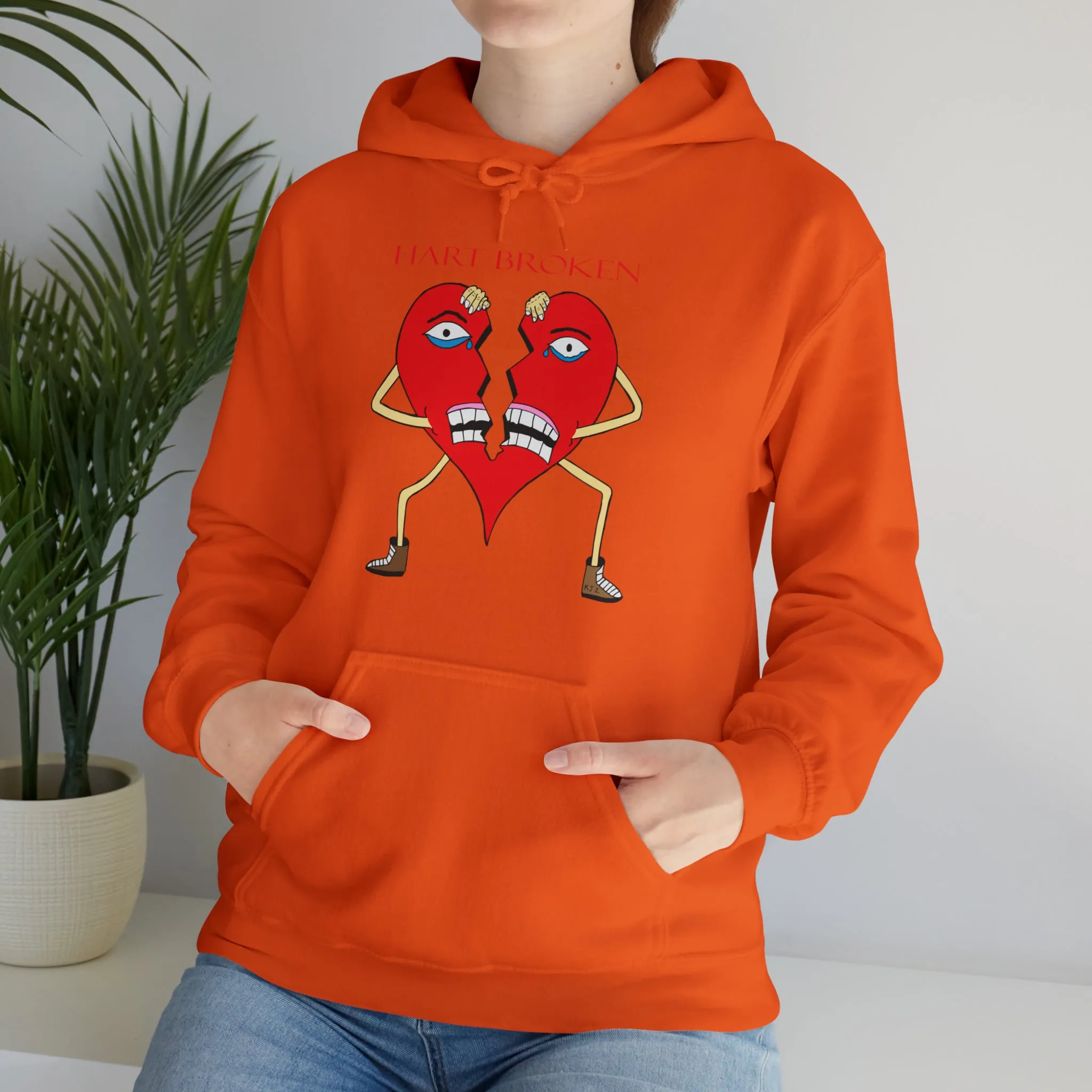 Heart Broken Heavy Blend™ Hooded Sweatshirt