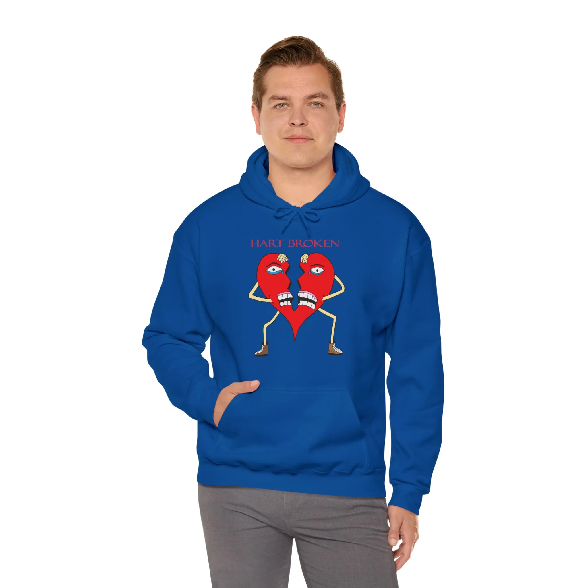 Heart Broken Heavy Blend™ Hooded Sweatshirt