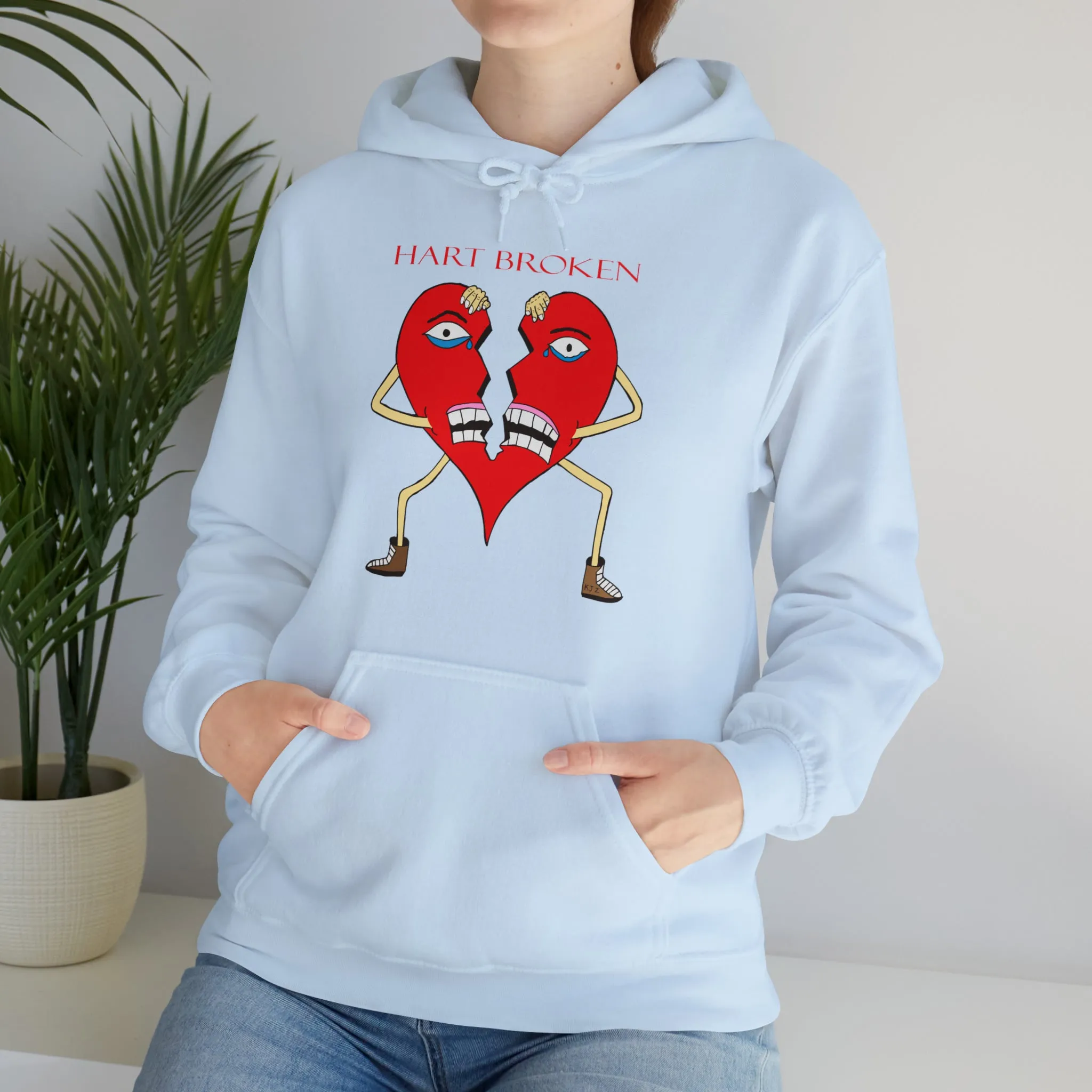 Heart Broken Heavy Blend™ Hooded Sweatshirt