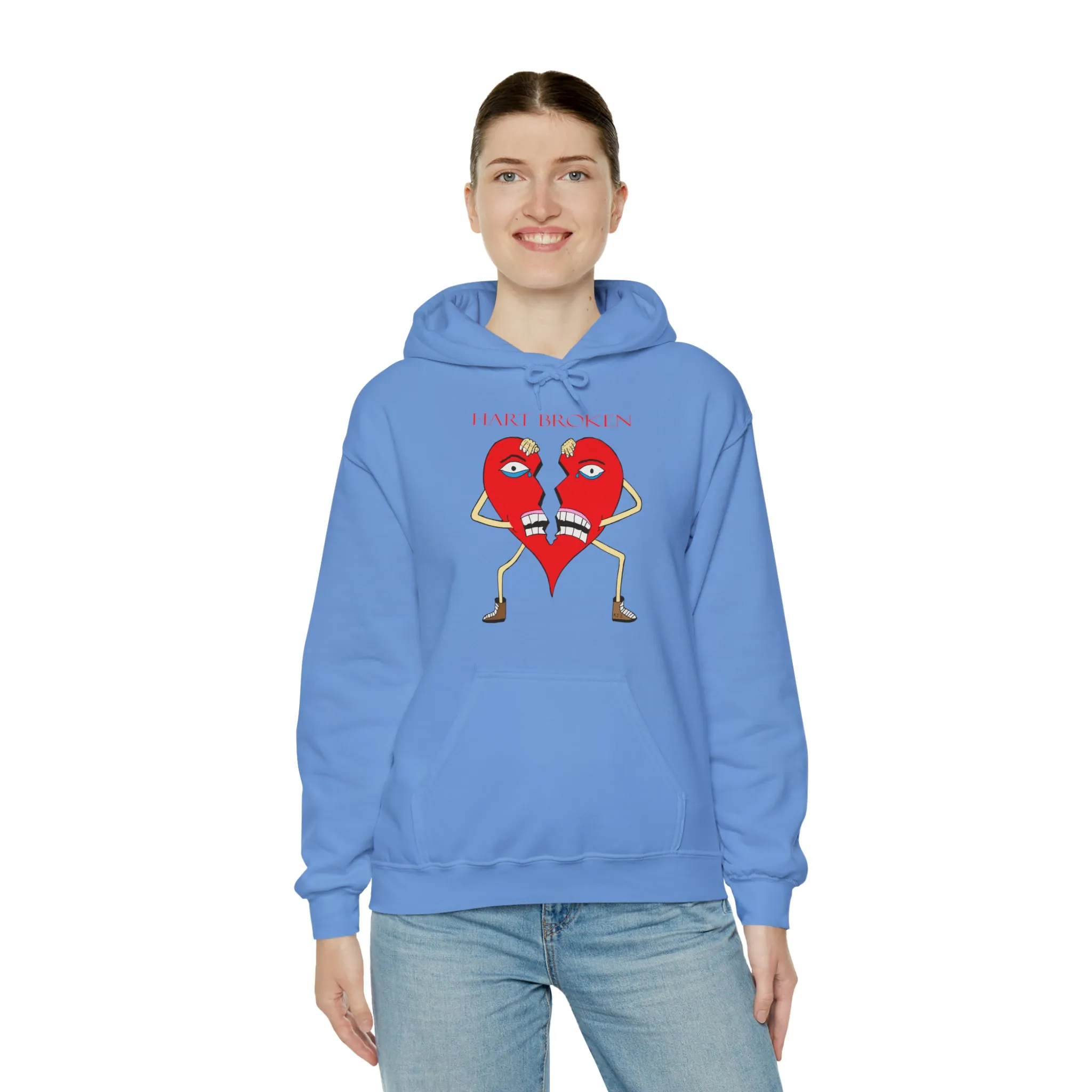 Heart Broken Heavy Blend™ Hooded Sweatshirt