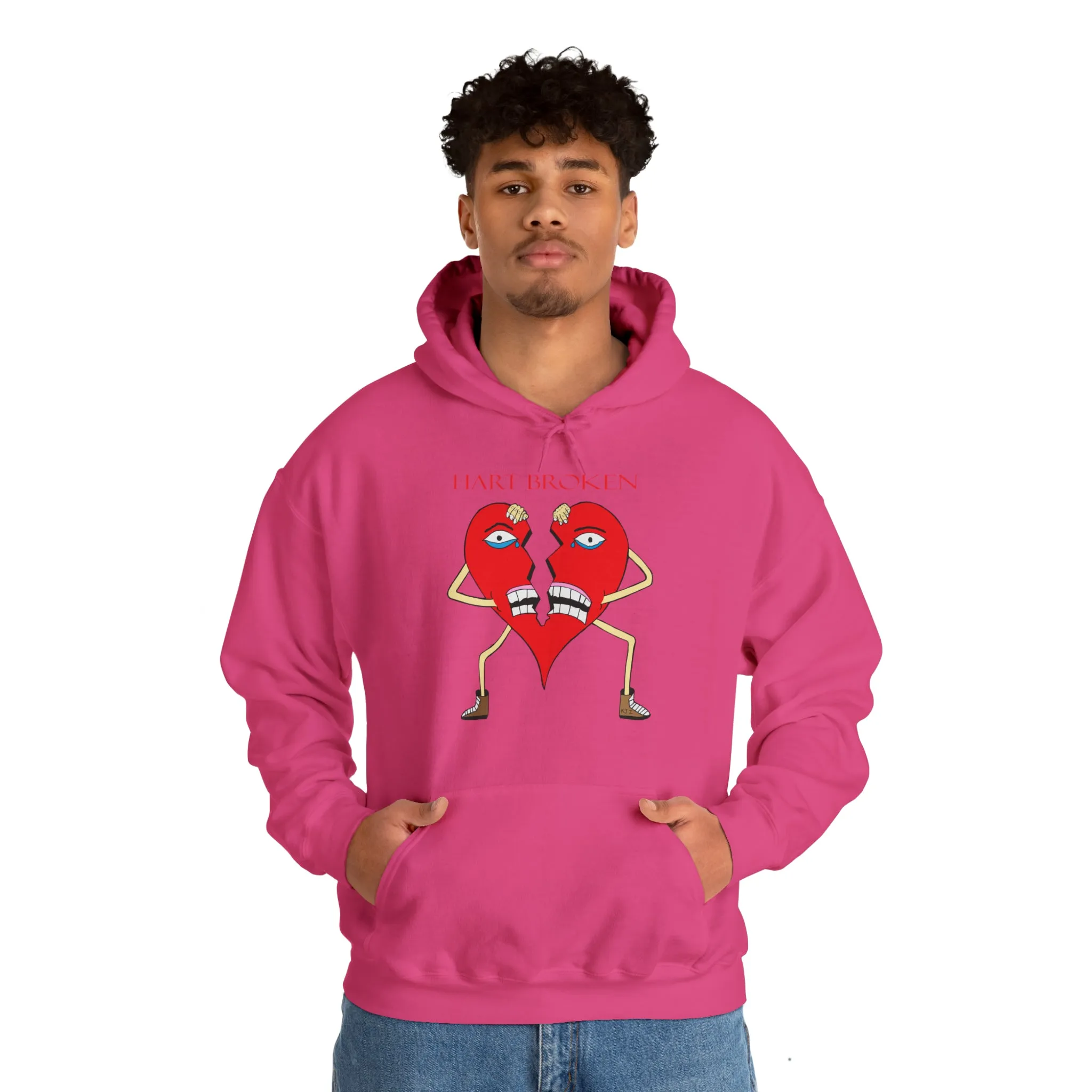 Heart Broken Heavy Blend™ Hooded Sweatshirt