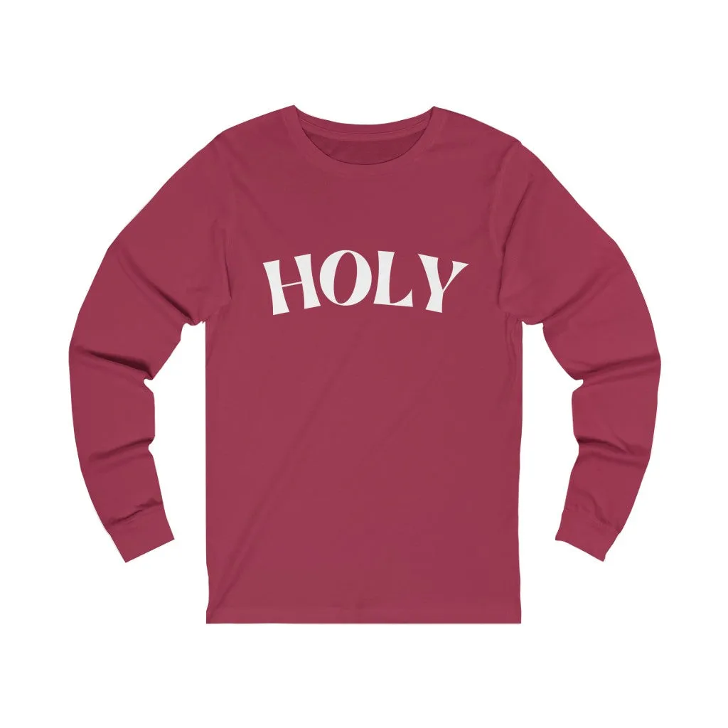 Holy Unisex Jersey Long Sleeve Tee