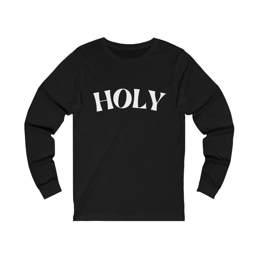 Holy Unisex Jersey Long Sleeve Tee