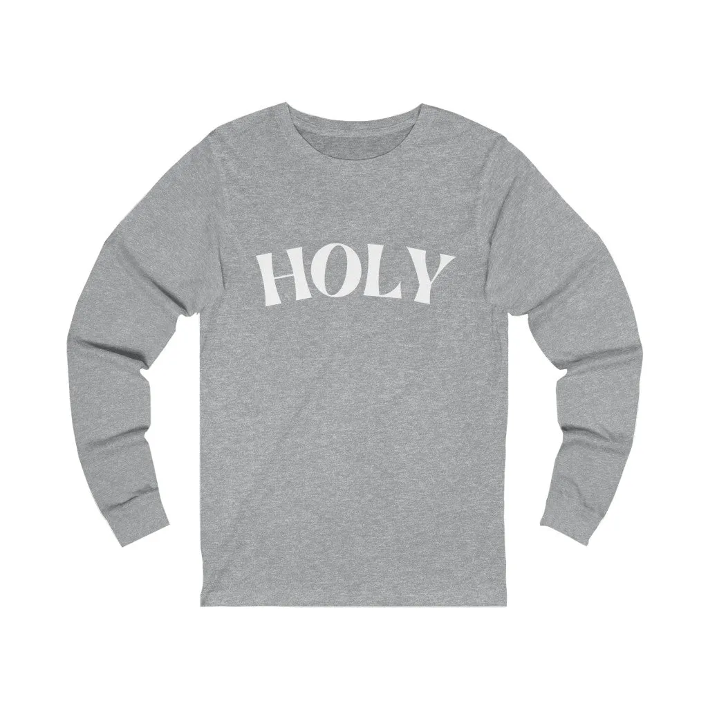 Holy Unisex Jersey Long Sleeve Tee