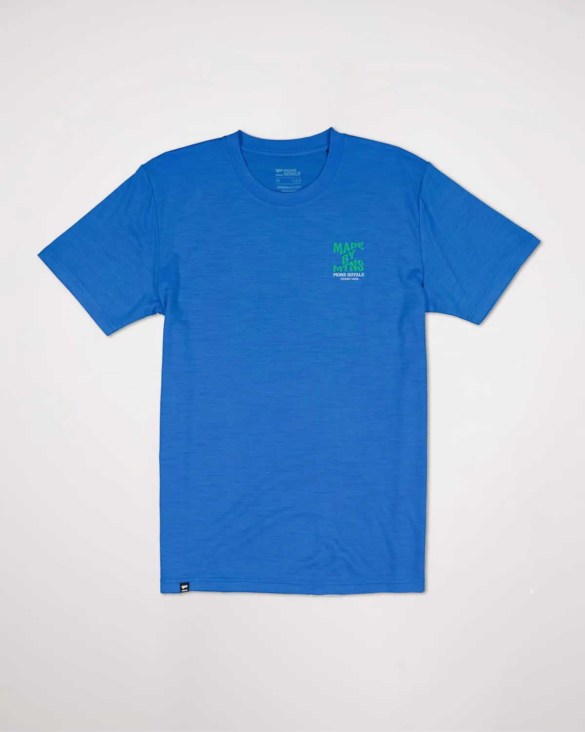 Icon Merino Classic T-Shirt - Pop Blue