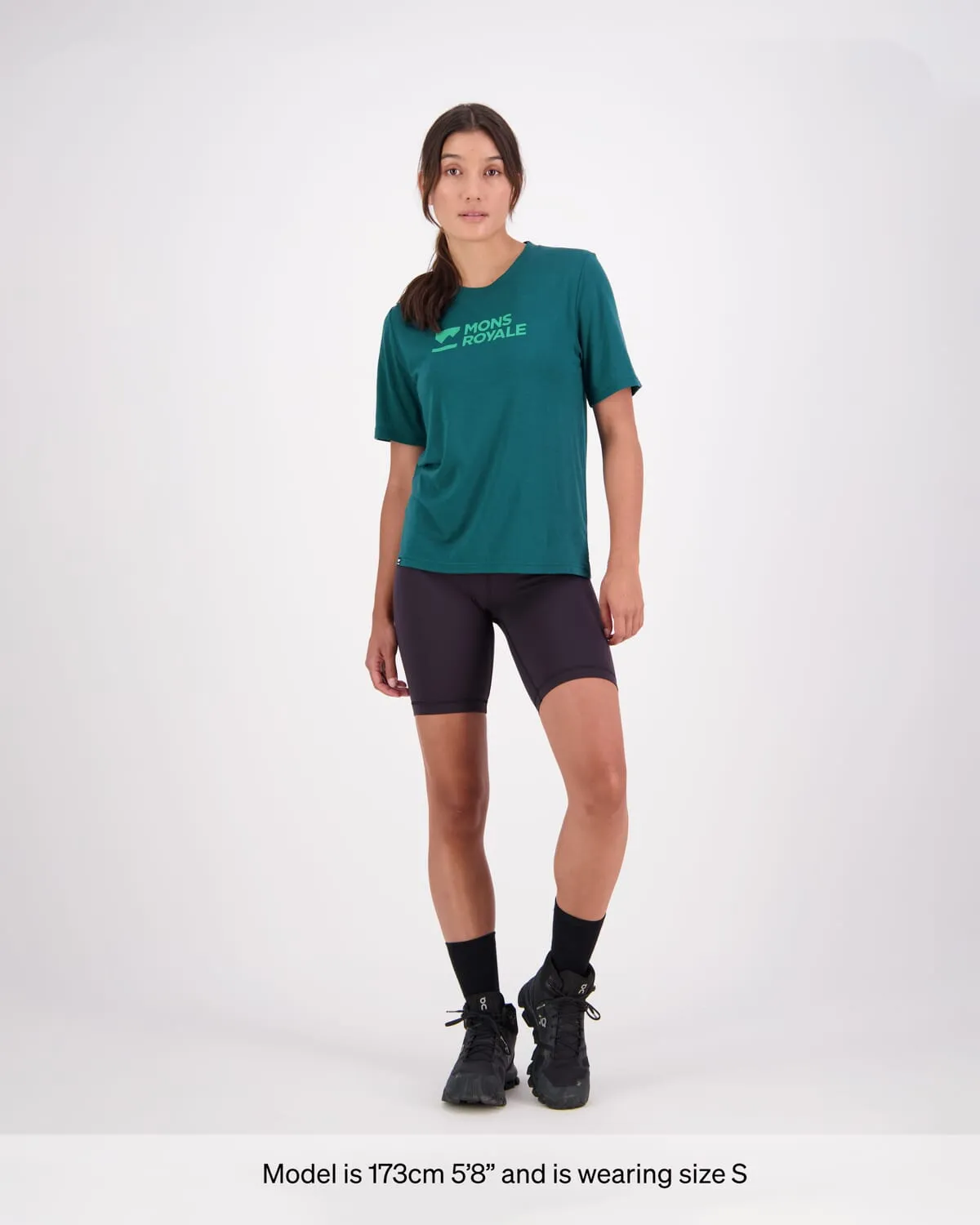 Icon Merino T-Shirt - Evergreen