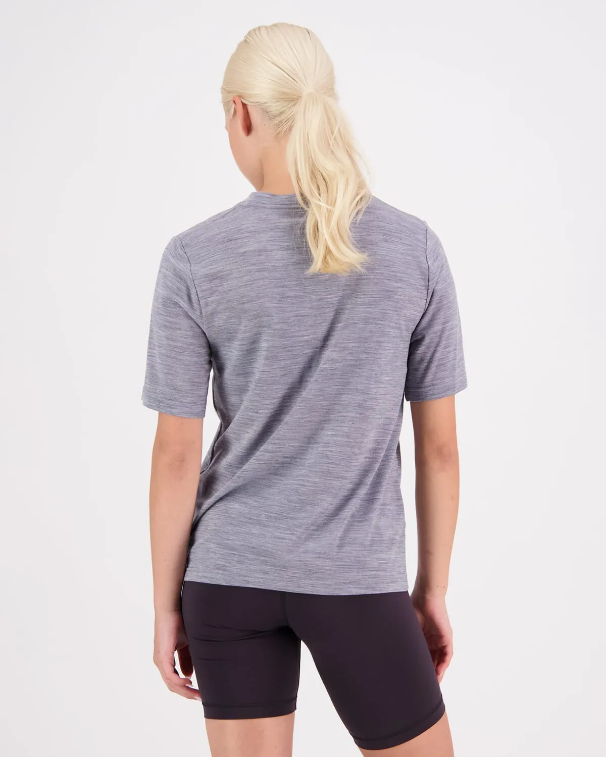 Icon Merino T-Shirt - Grey Heather