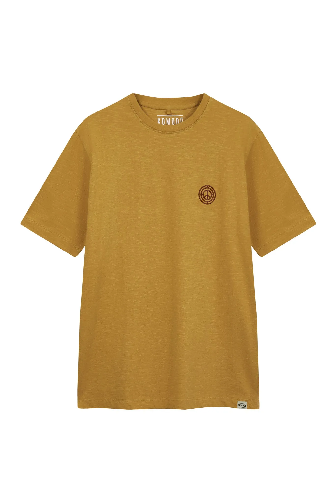 KIN Mens GOTS Organic Cotton Tee - Honey