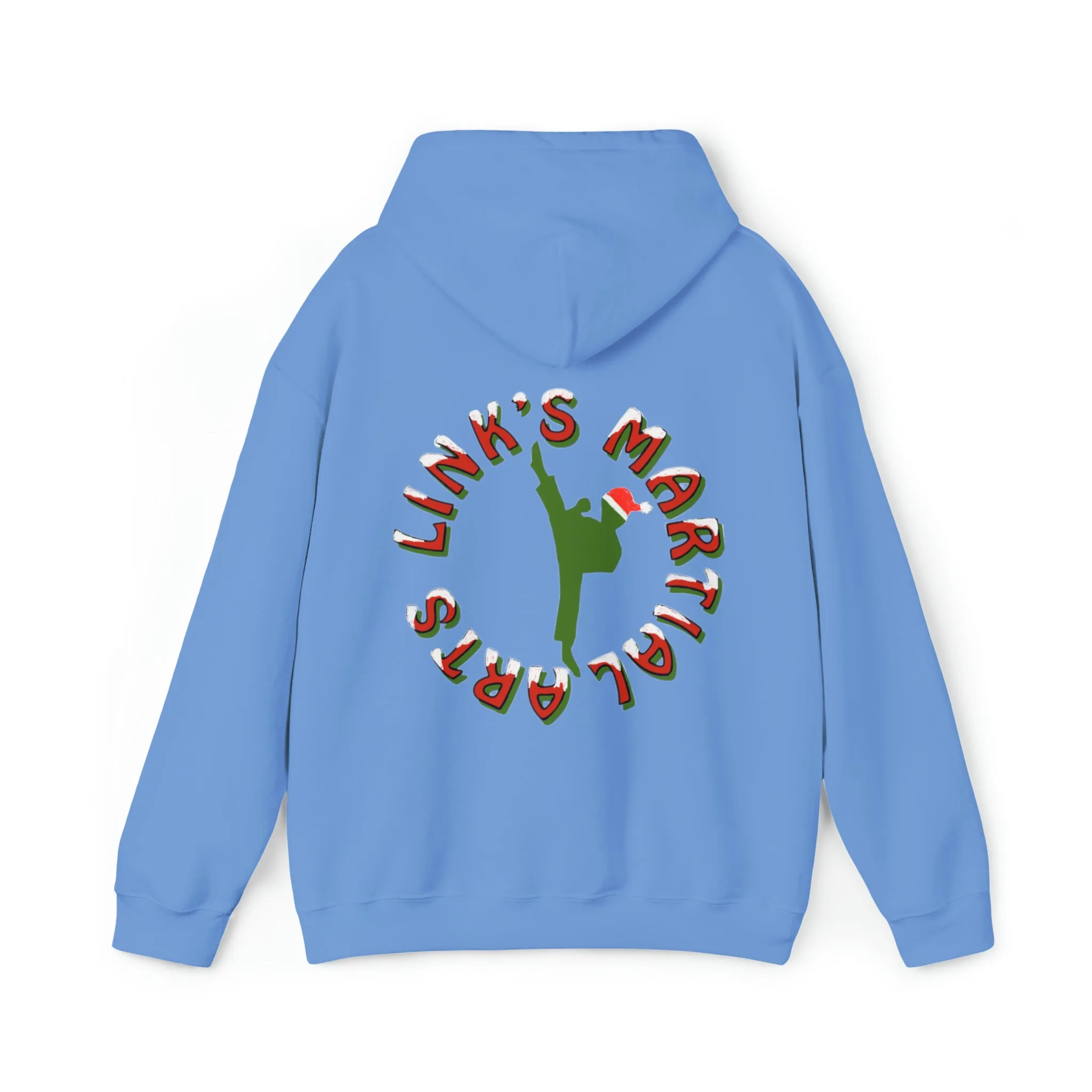 Link's Martial Arts Holiday Logo Unisex Heavy Blend™ Hooded Sweatshirt