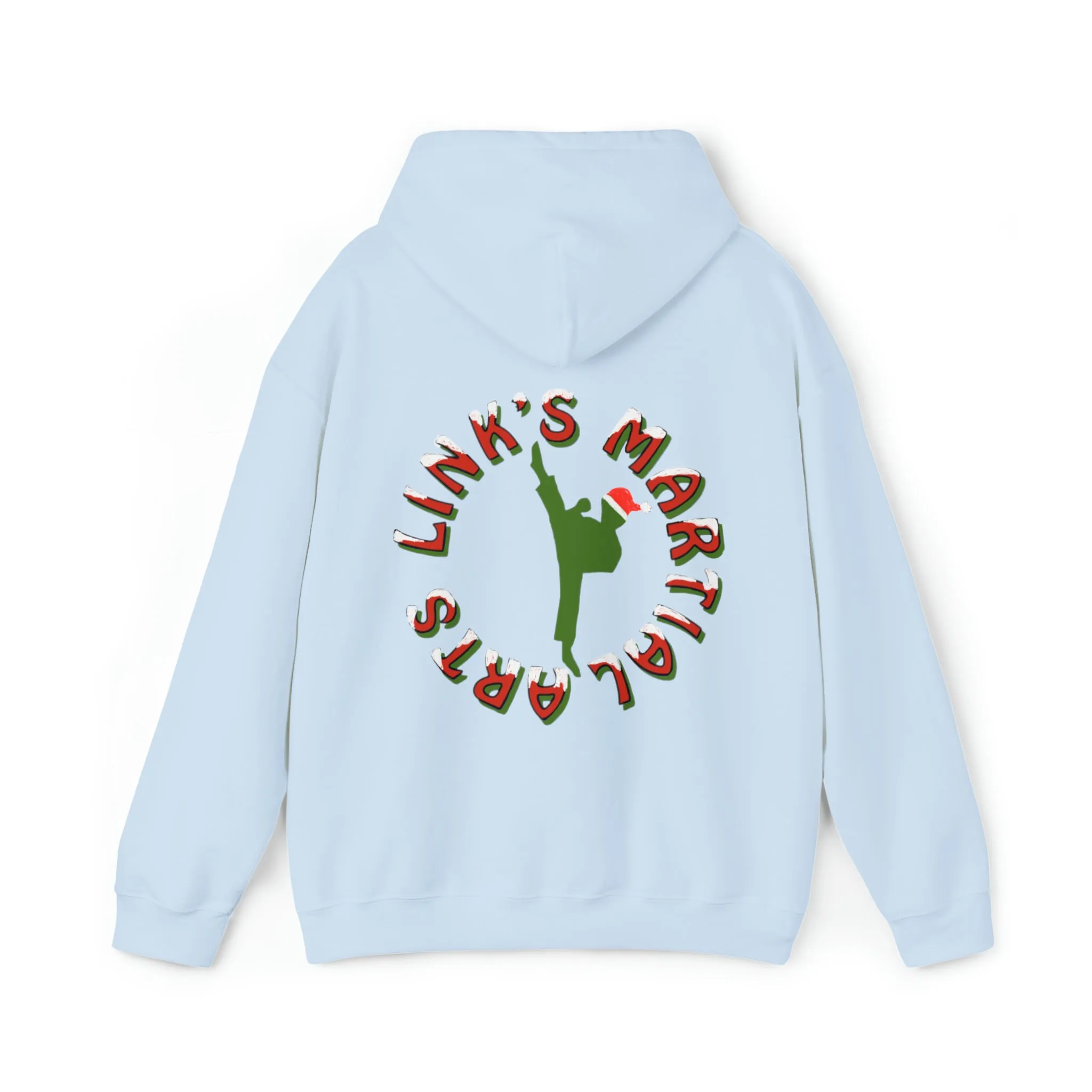 Link's Martial Arts Holiday Logo Unisex Heavy Blend™ Hooded Sweatshirt