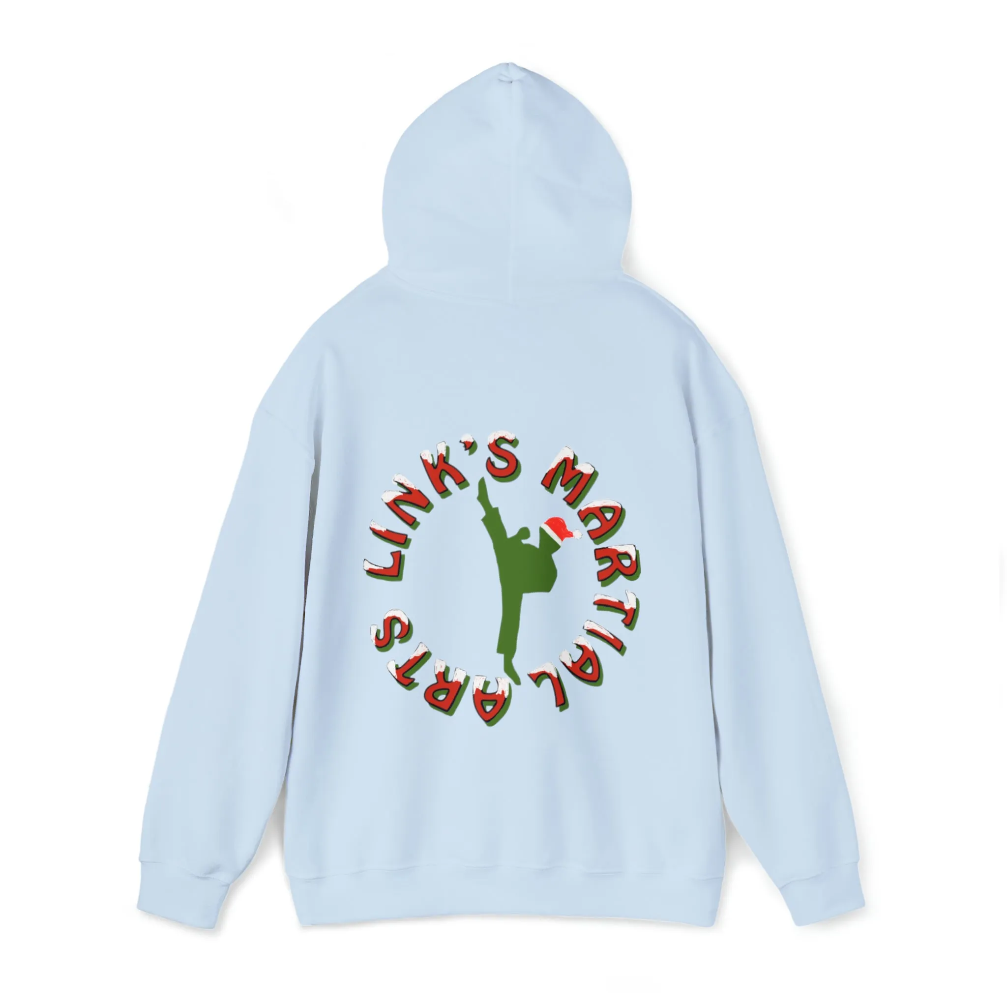 Link's Martial Arts Holiday Logo Unisex Heavy Blend™ Hooded Sweatshirt