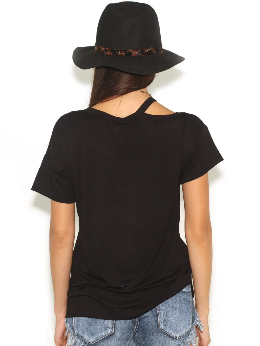 LNA PIA TEE -Black