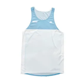 Mens Adidas x Pace Athletic Collab Running Singlet