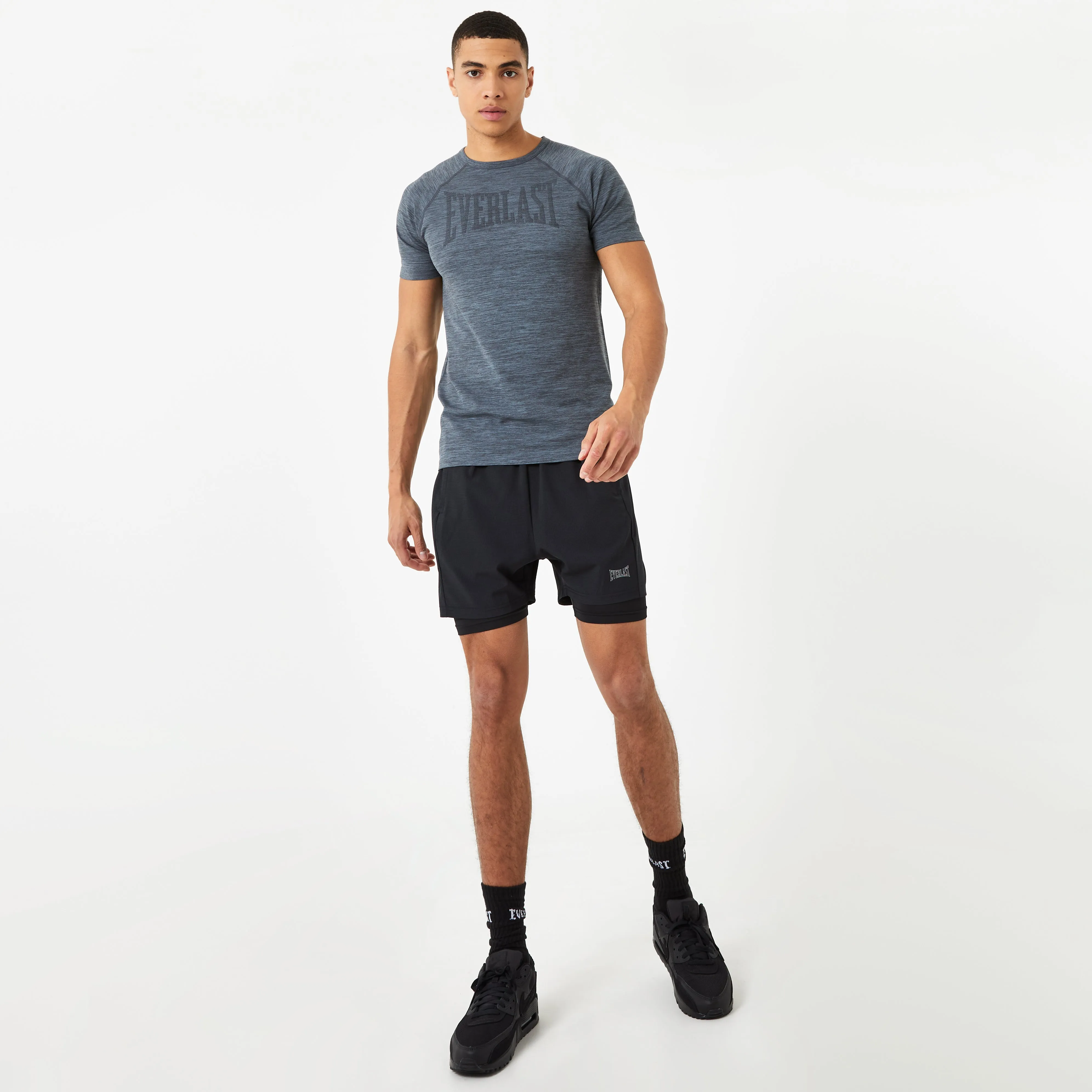 Men's Seamless Everlast Logo Tee