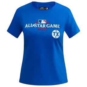 MLB ALL STAR 2024 WOMEN'S SJ SLIM FIT TEE (ROYAL BLUE)