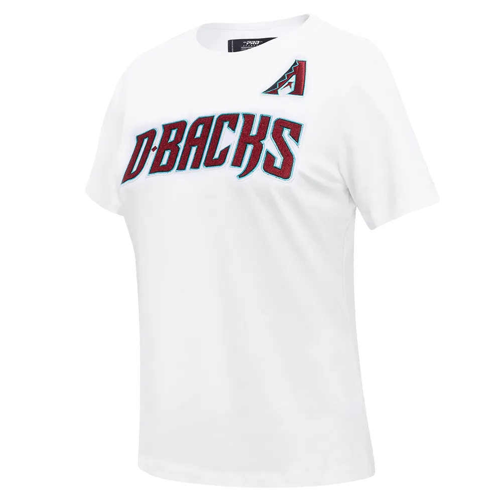 MLB ARIZONA DIAMONDBACKS CLASSIC WOMEN'S SJ SLIM FIT TEE (WHITE)