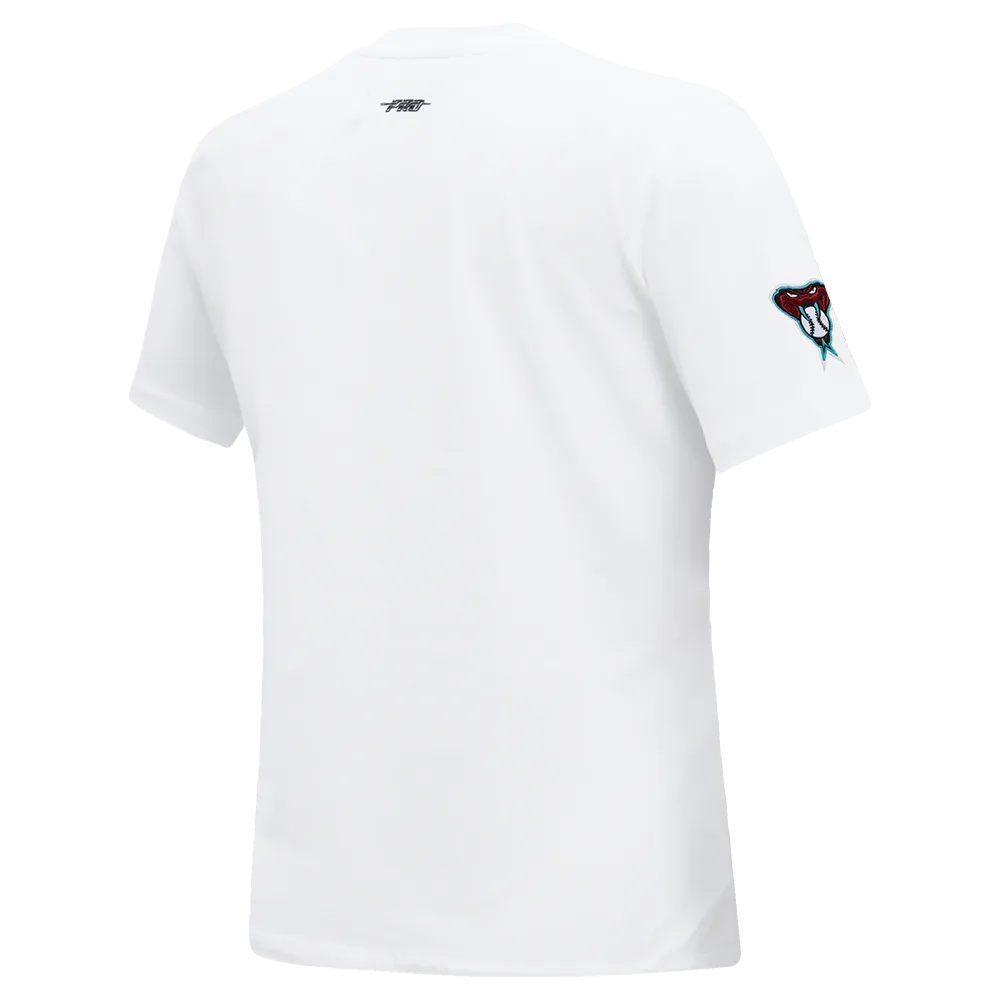 MLB ARIZONA DIAMONDBACKS CLASSIC WOMEN'S SJ SLIM FIT TEE (WHITE)