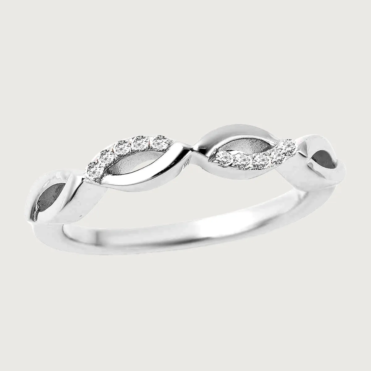 Molto Diamond Link Ring