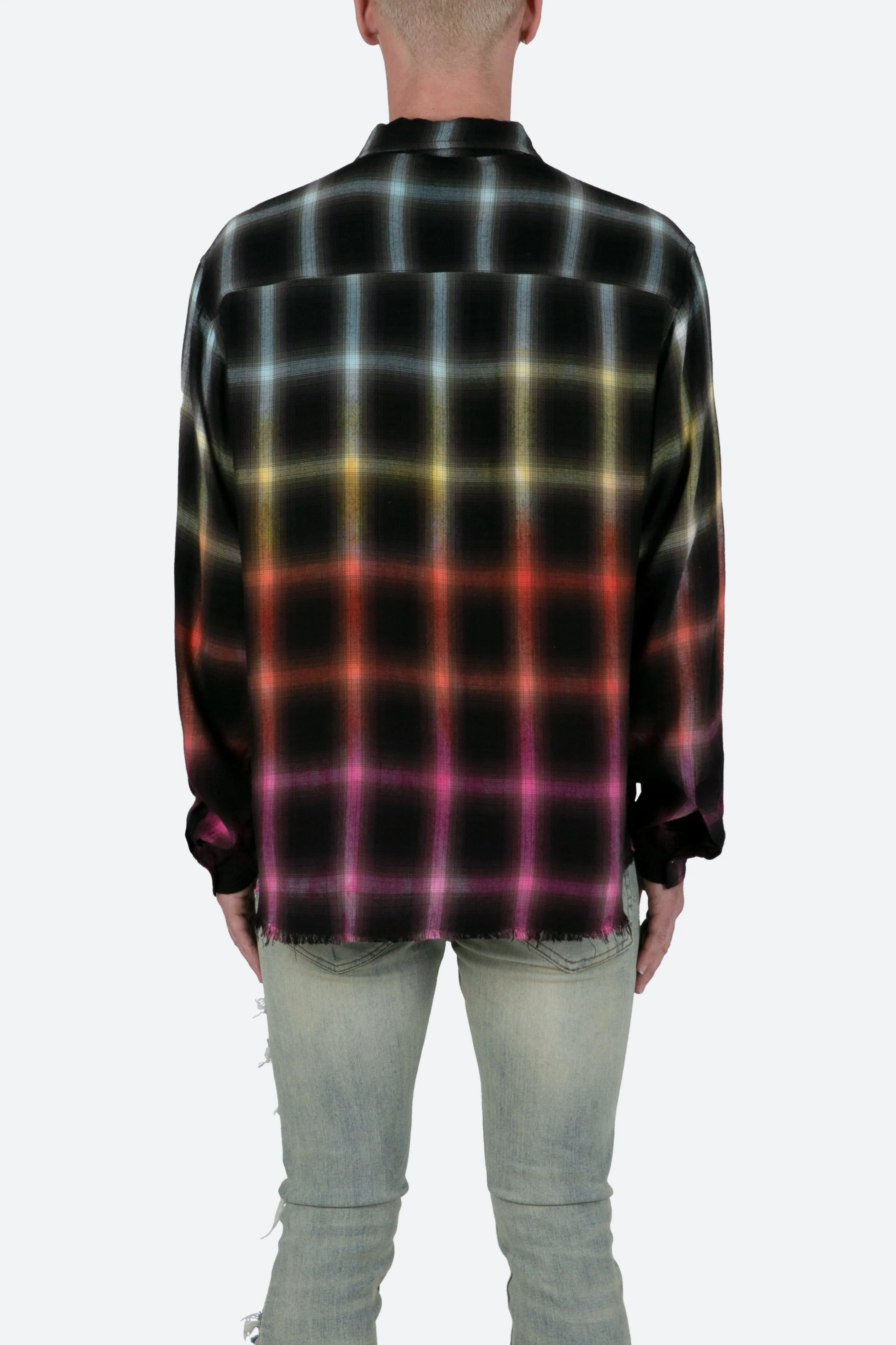 Ombre Flannel Shirt - Multi