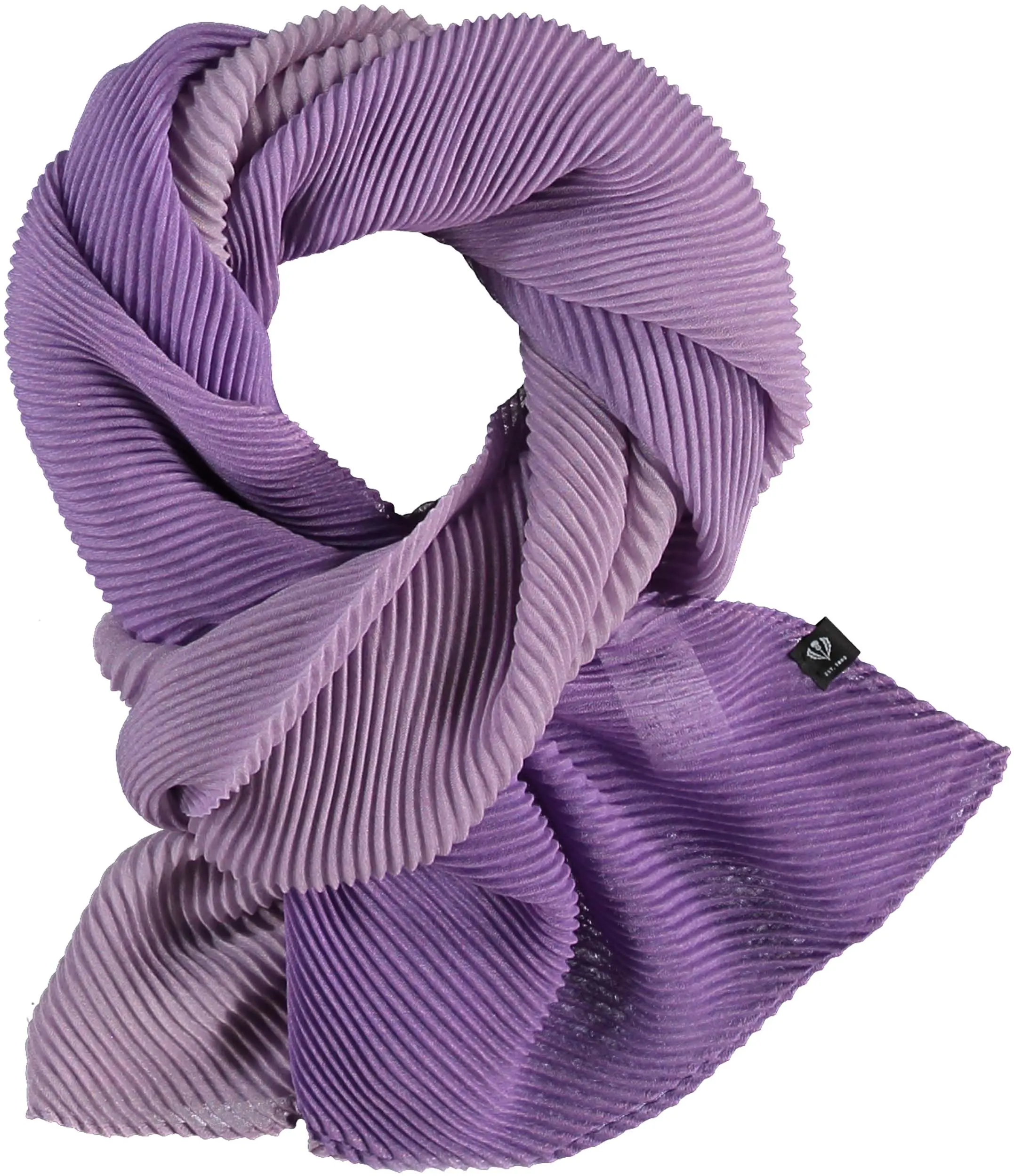 Ombre Polyester Plissé Wrap