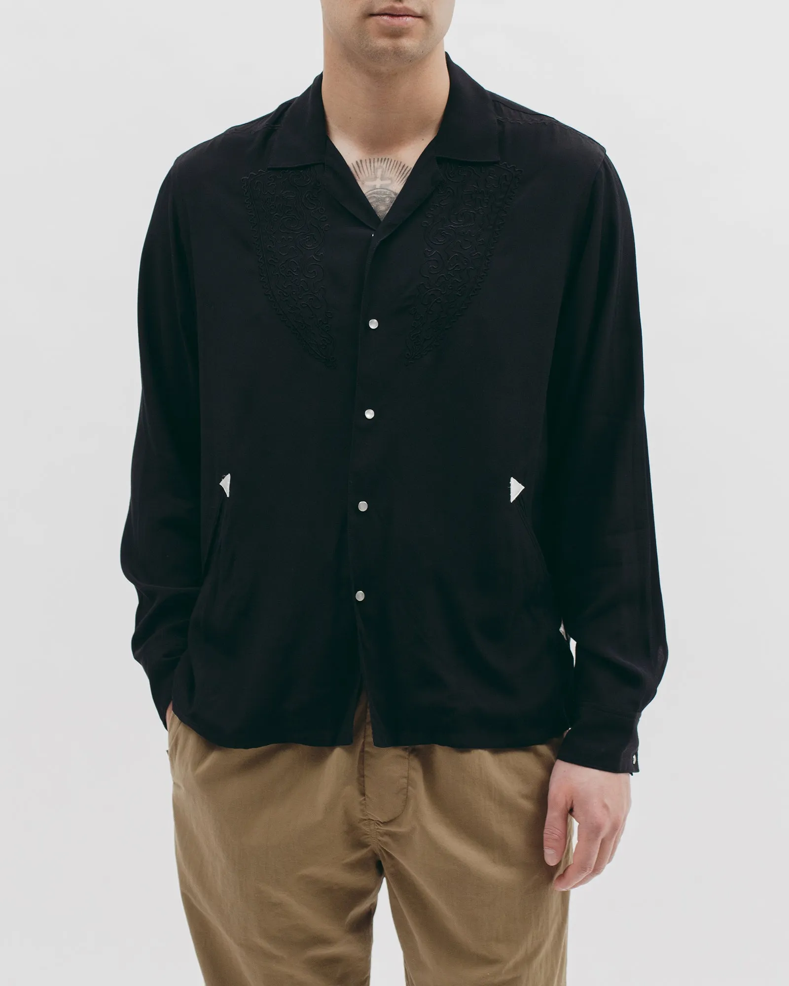 Parque L/S Shirt - Black