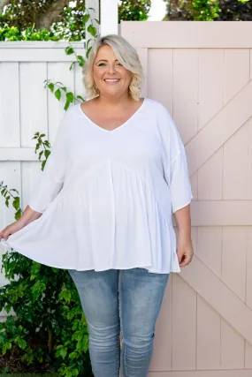 Peak Top in White