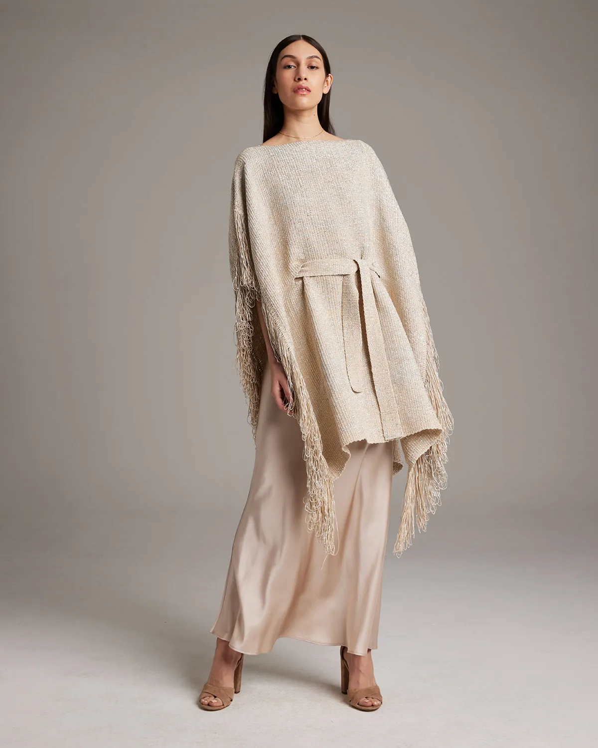 Pearl Fringe Kaftan