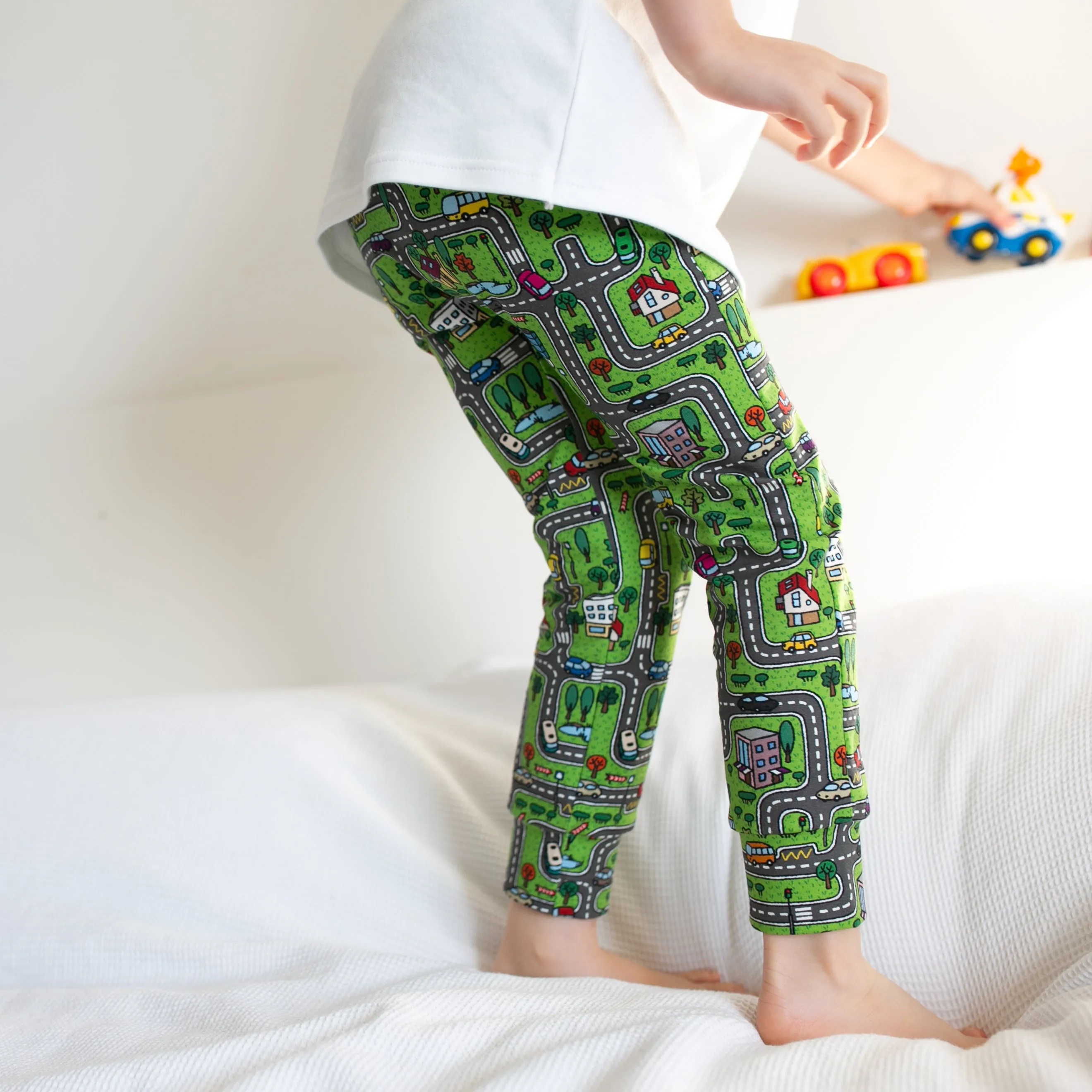 Play map print Child & Baby Leggings