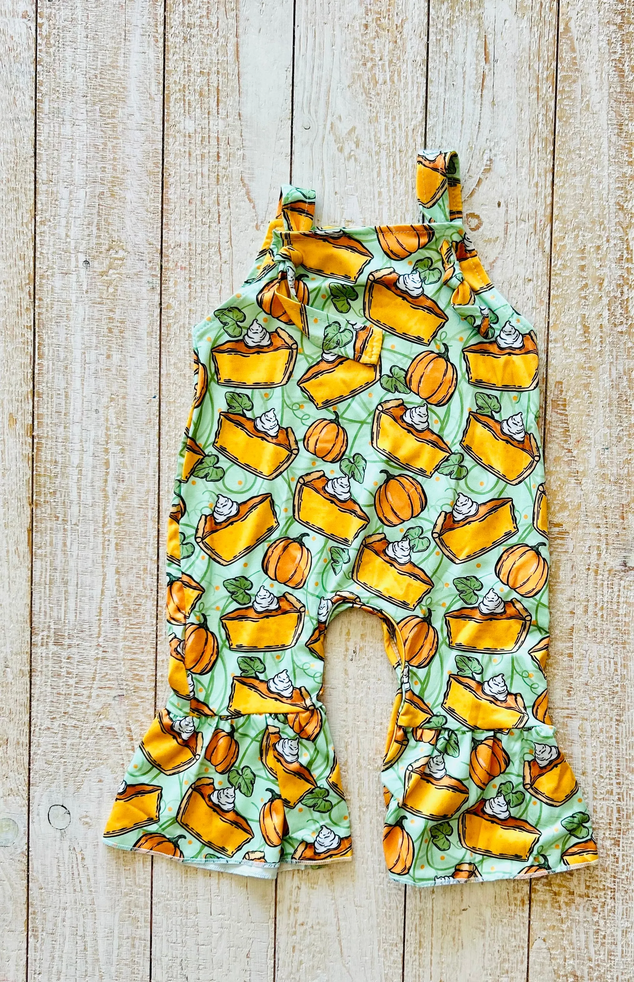 Pumpkin Pie Flare Jumpsuit