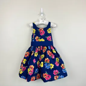 Ralph Lauren Floral Cotton Poplin Dress 4T