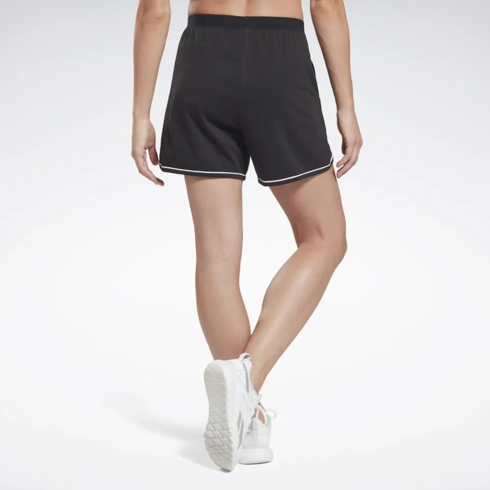 Reebok Apparel Women Reebok Identity Shorts BLACK