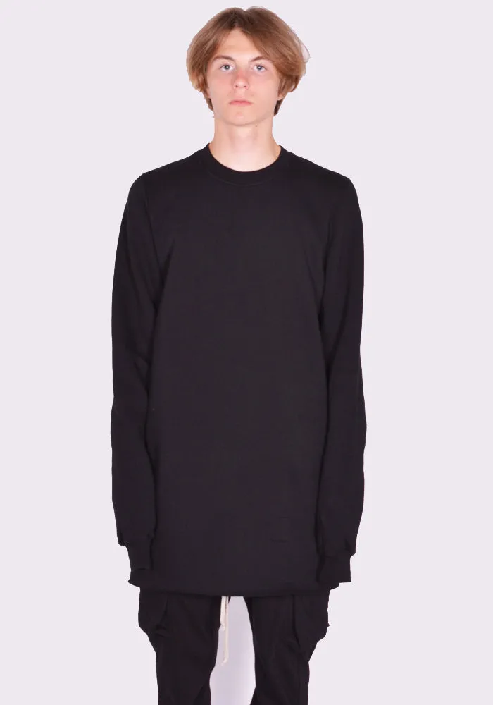 RICK OWENS DRKSHDW DU02D2268 2 F SWEATSHIRT BLACK (New Season FW24)