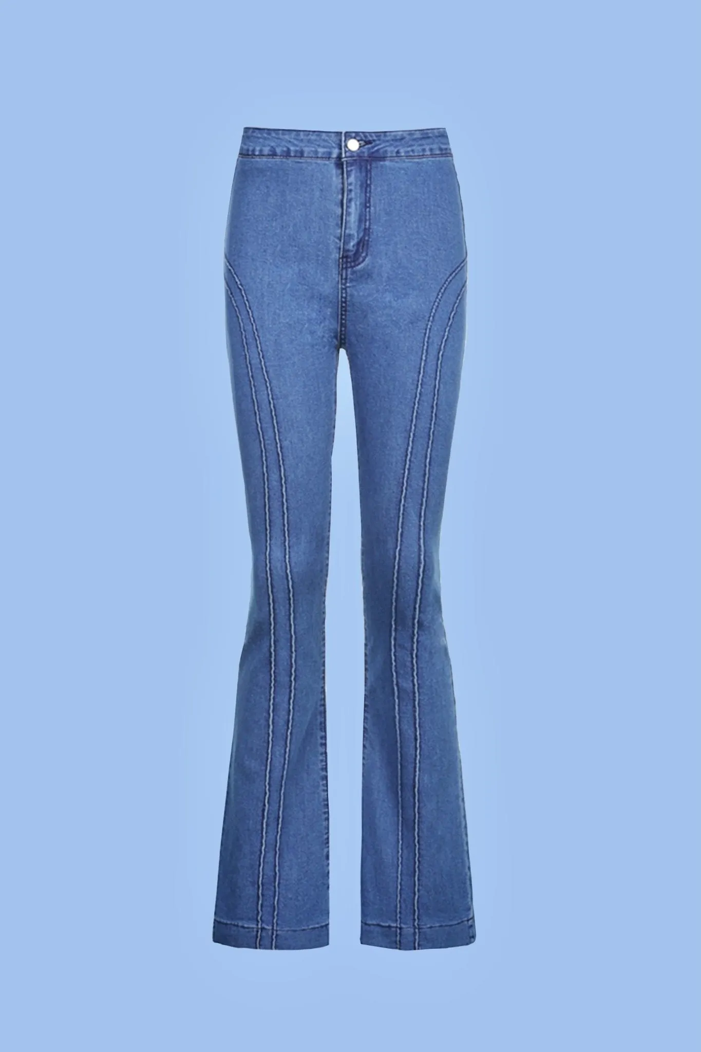 Roller girl flare jeans