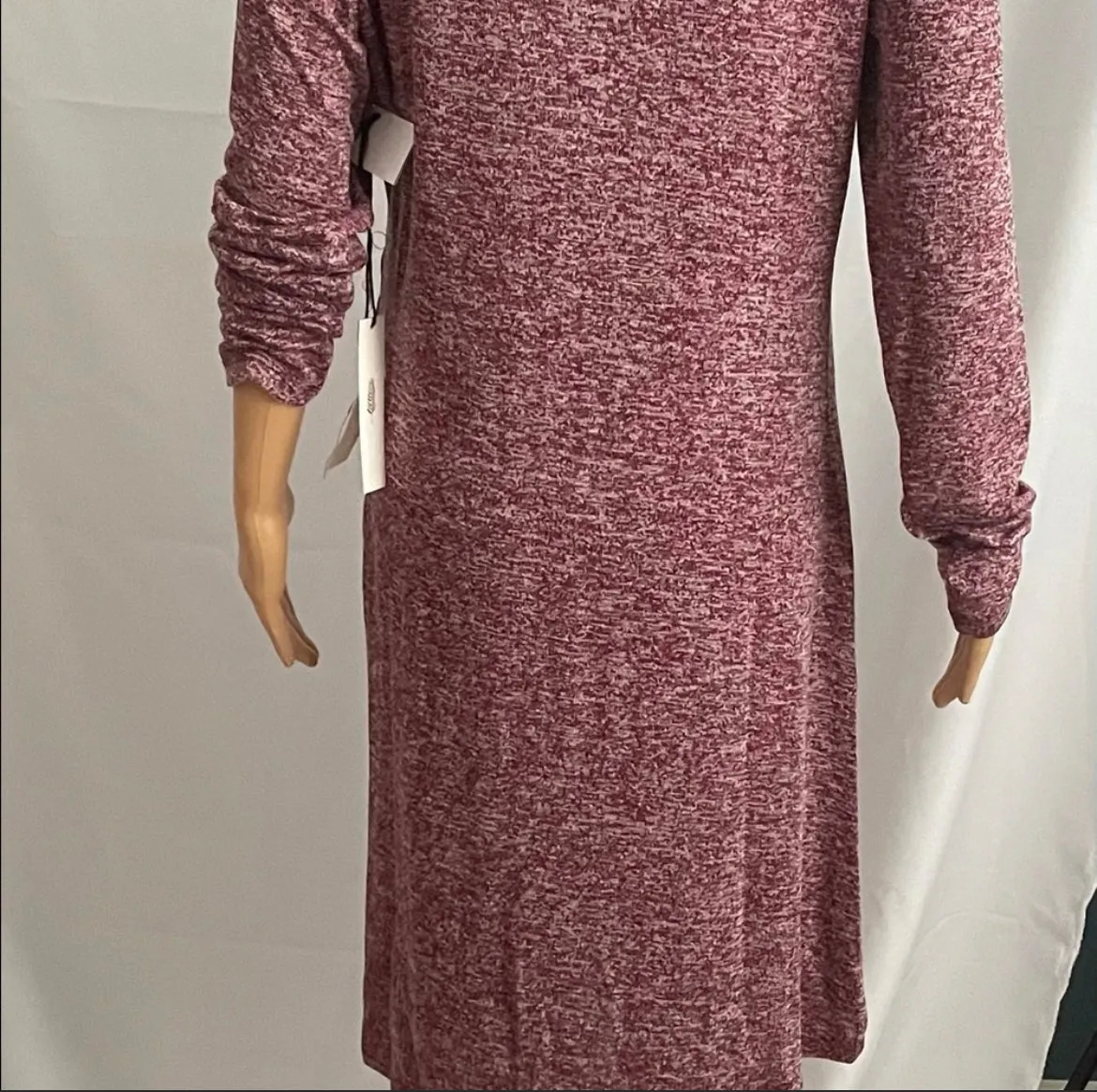 Side Rouched Knit Dress