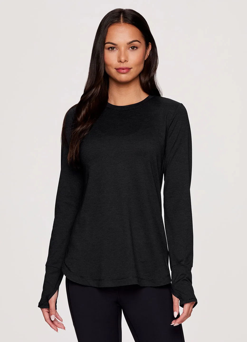 Studio Practice Long Sleeve Tunic Tee