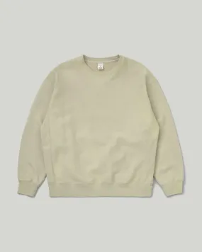 Sun Faded Stock Crewneck Warm Grey