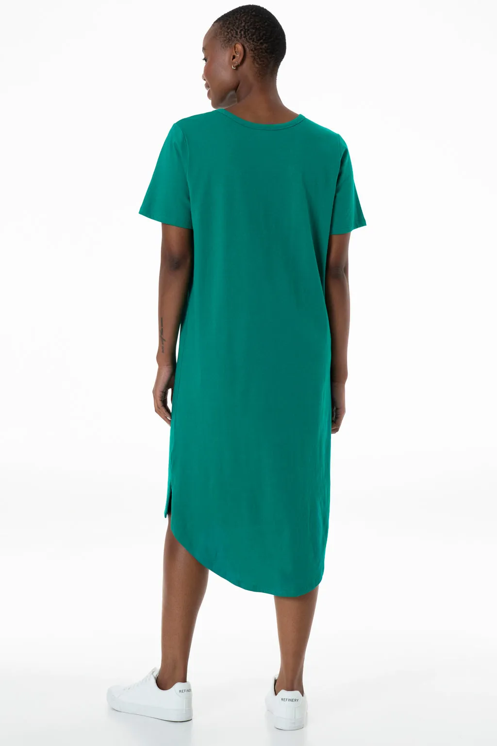 T-Shirt Dress _ 143289 _ Green