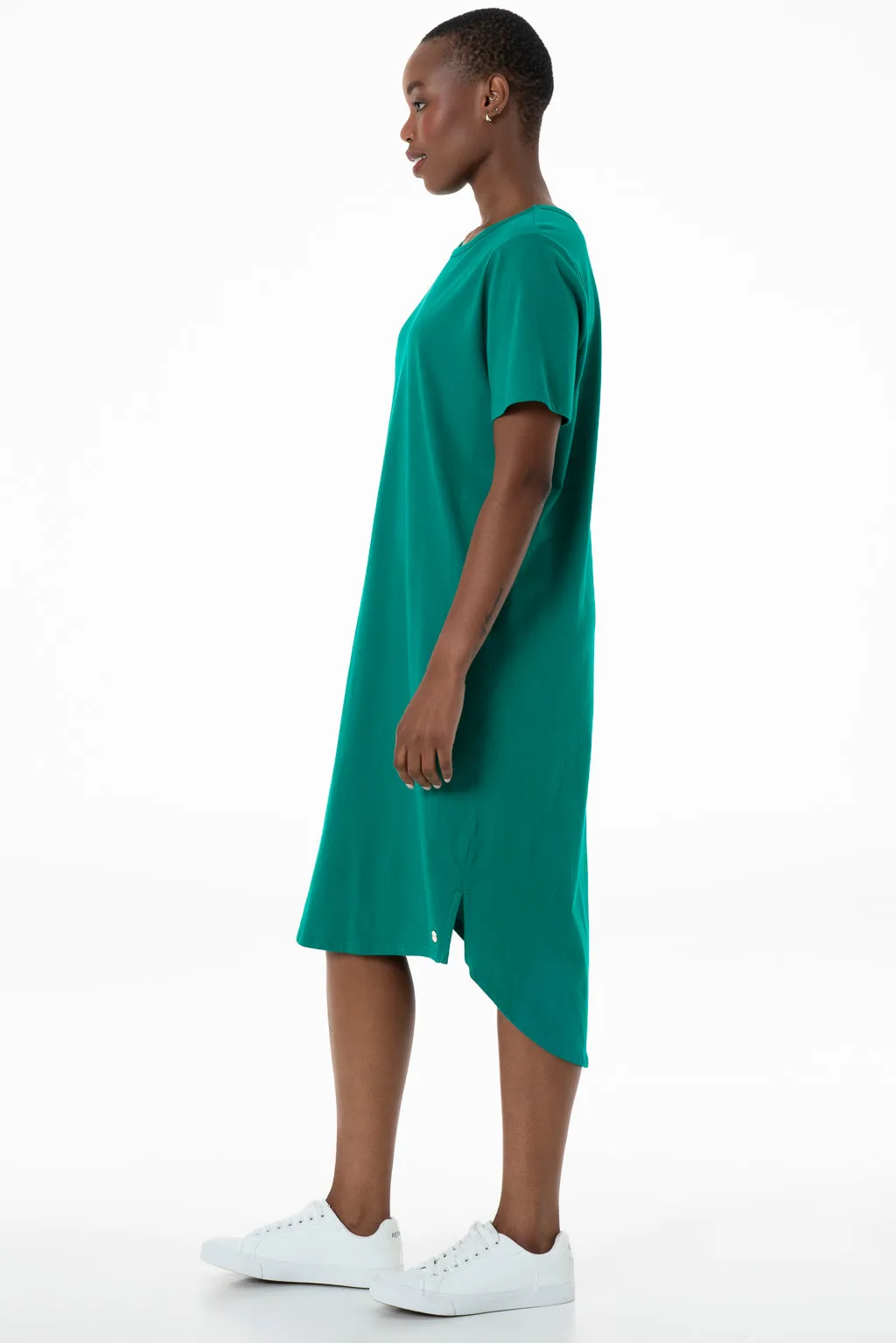 T-Shirt Dress _ 143289 _ Green