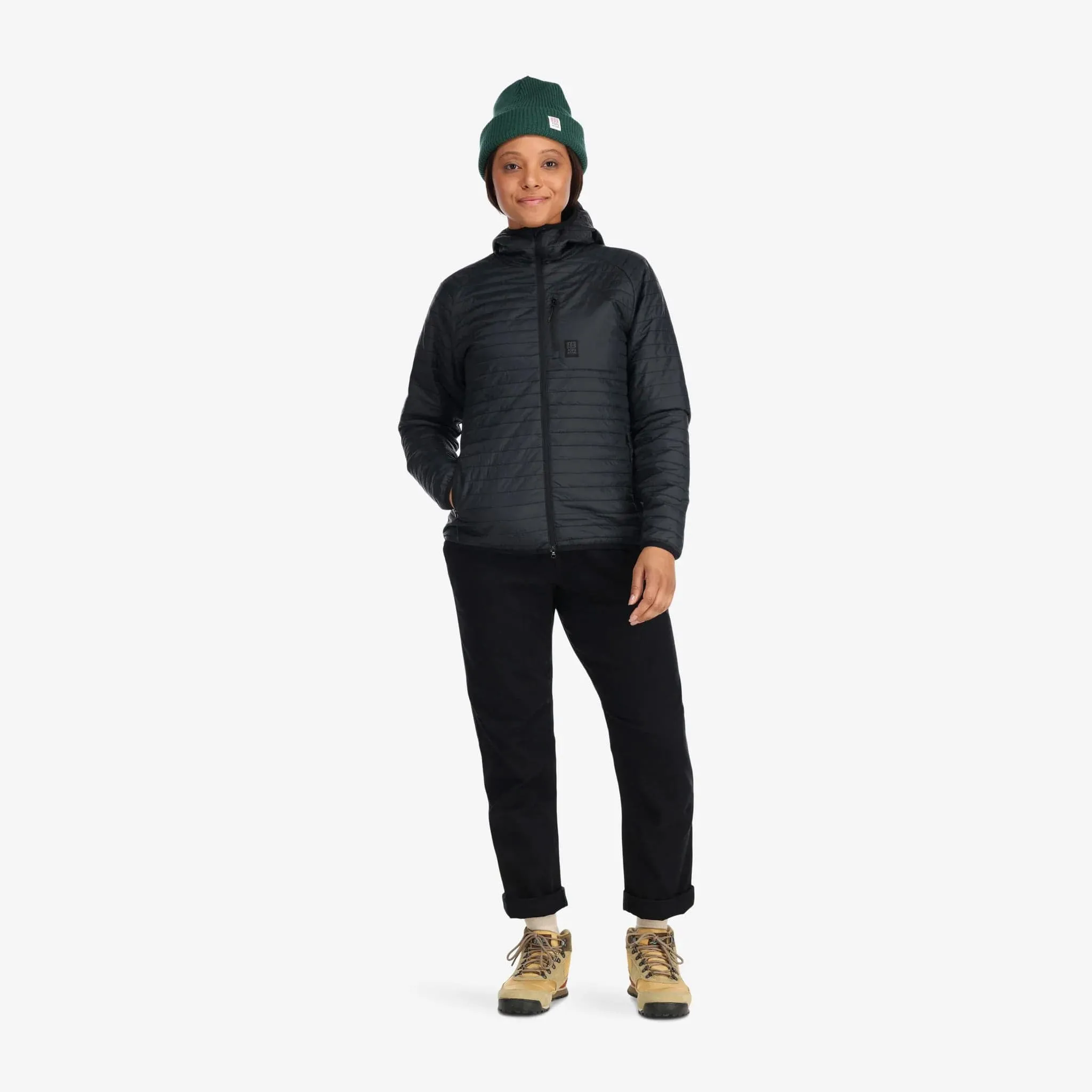 Topo Designs Global Puffer Hoodie